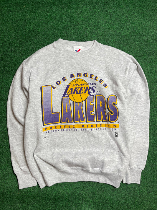 90’s Los Angeles Lakers Vintage NBA Crewneck (Medium)