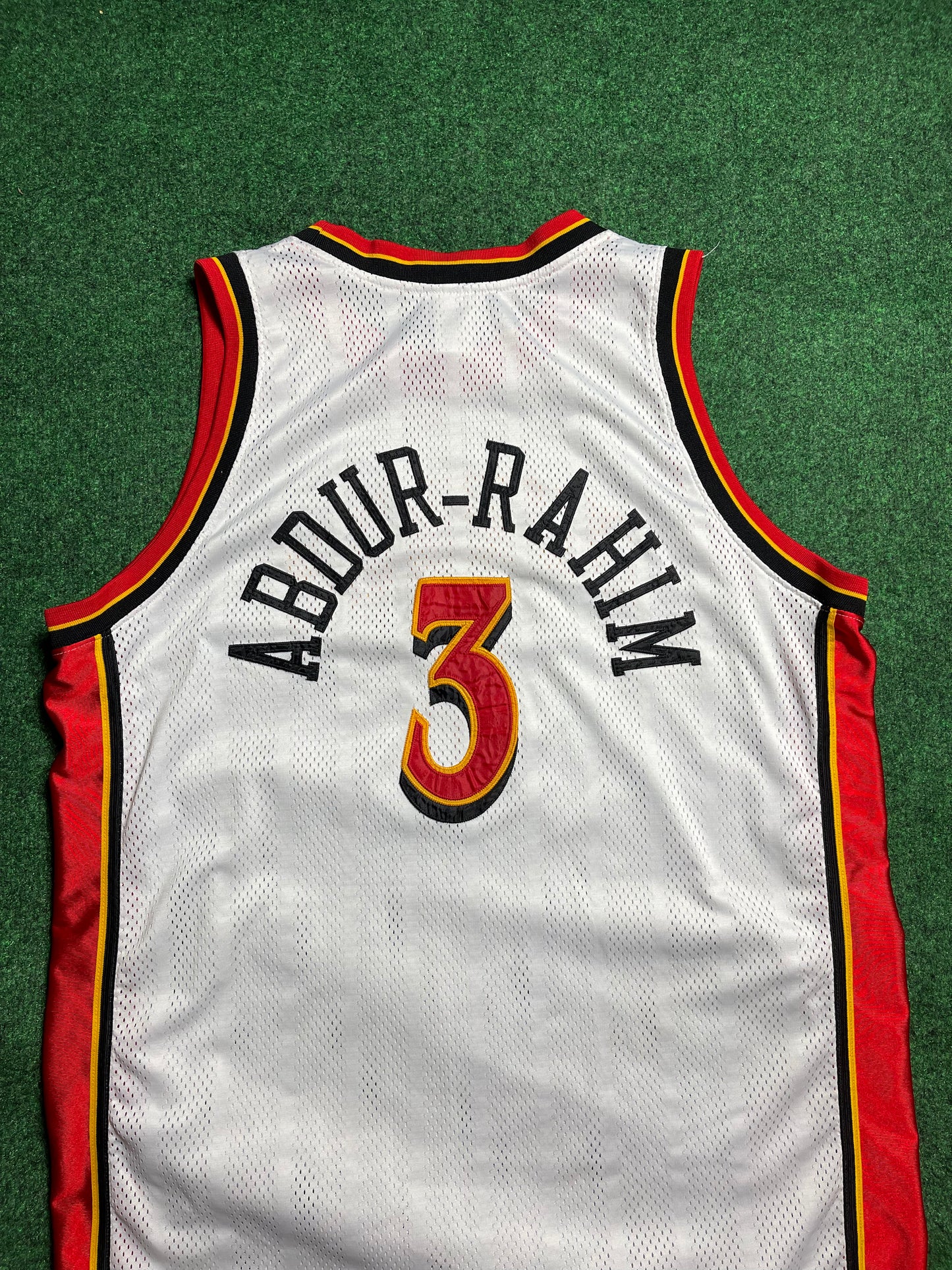 00’s Atlanta Hawks Shareef Abdur-Rahim Vintage NBA Reebok Authentic Jersey (52/XXL)