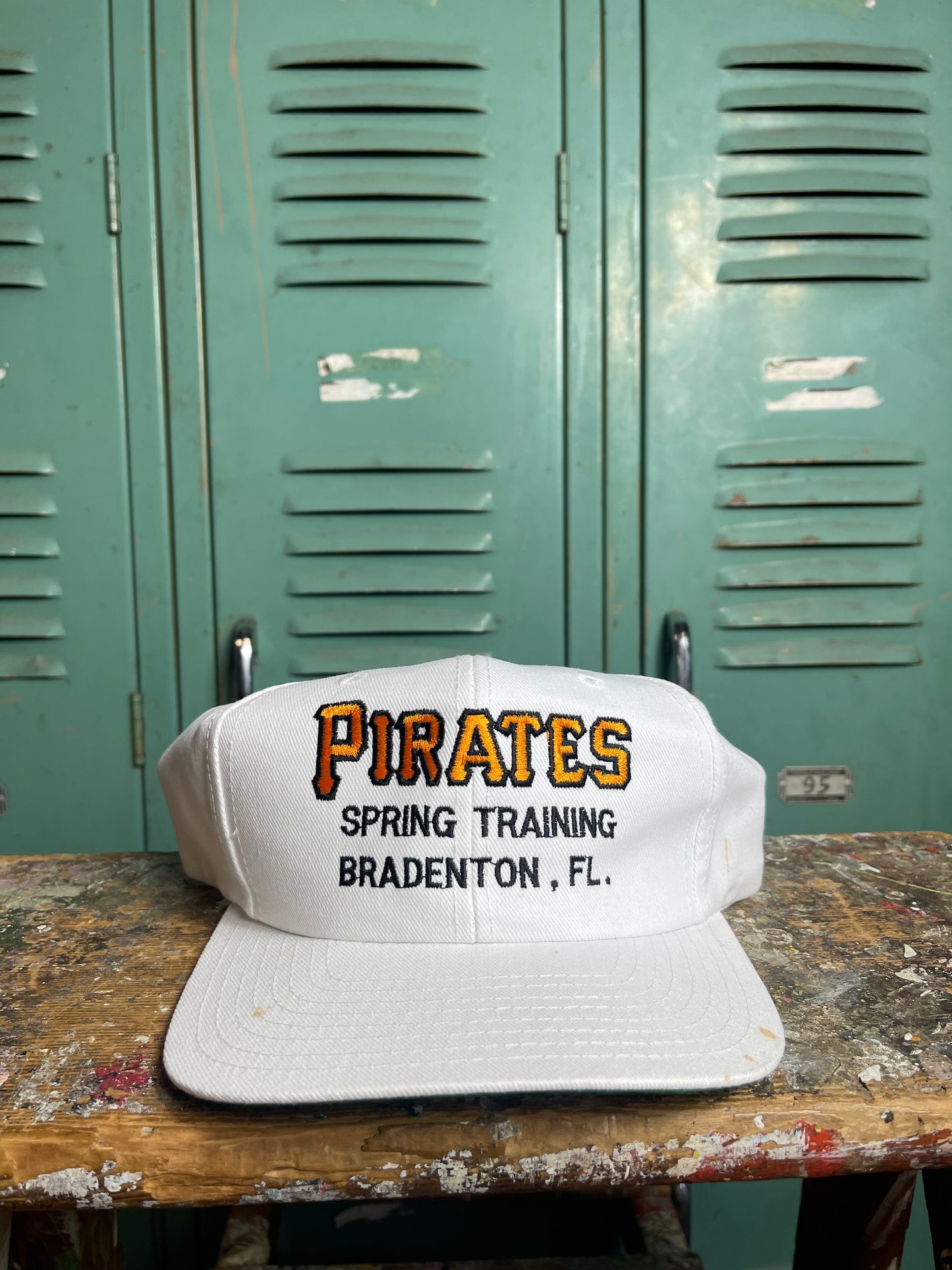 90’s Pittsburgh Pirates Spring Training Vintage MLB Baseball Snapback Hat - Deadstock (OSFA)