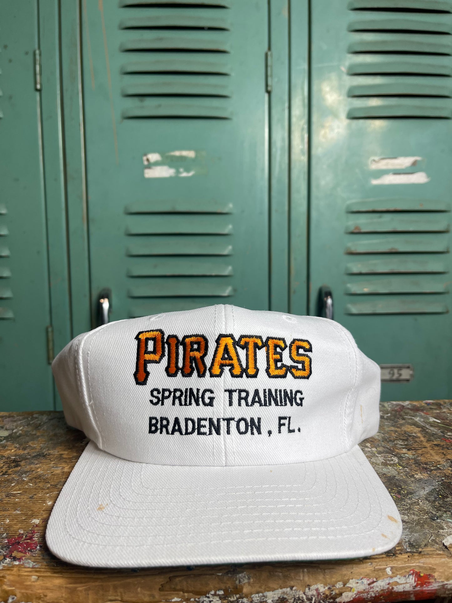 90’s Pittsburgh Pirates Spring Training Vintage MLB Baseball Snapback Hat - Deadstock (OSFA)