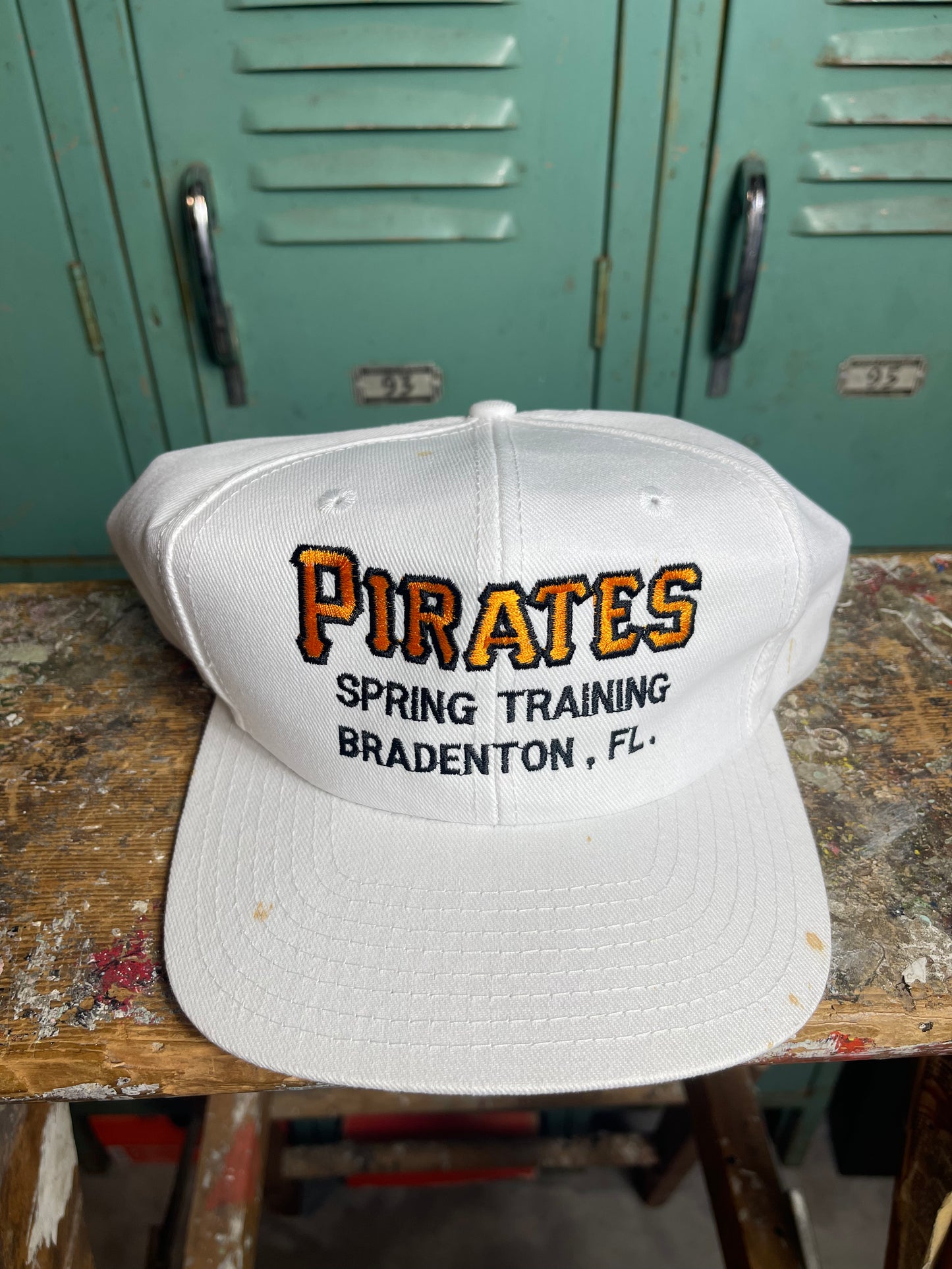 90’s Pittsburgh Pirates Spring Training Vintage MLB Baseball Snapback Hat - Deadstock (OSFA)