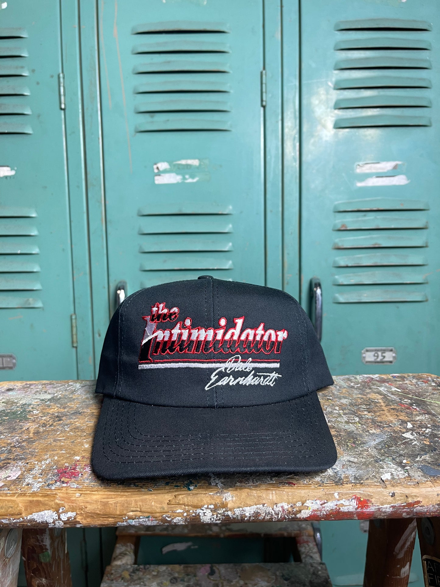 90’s Dale Earnhardt The Intimidator Vintage NASCAR Racing Snapback Hat (OSFA)