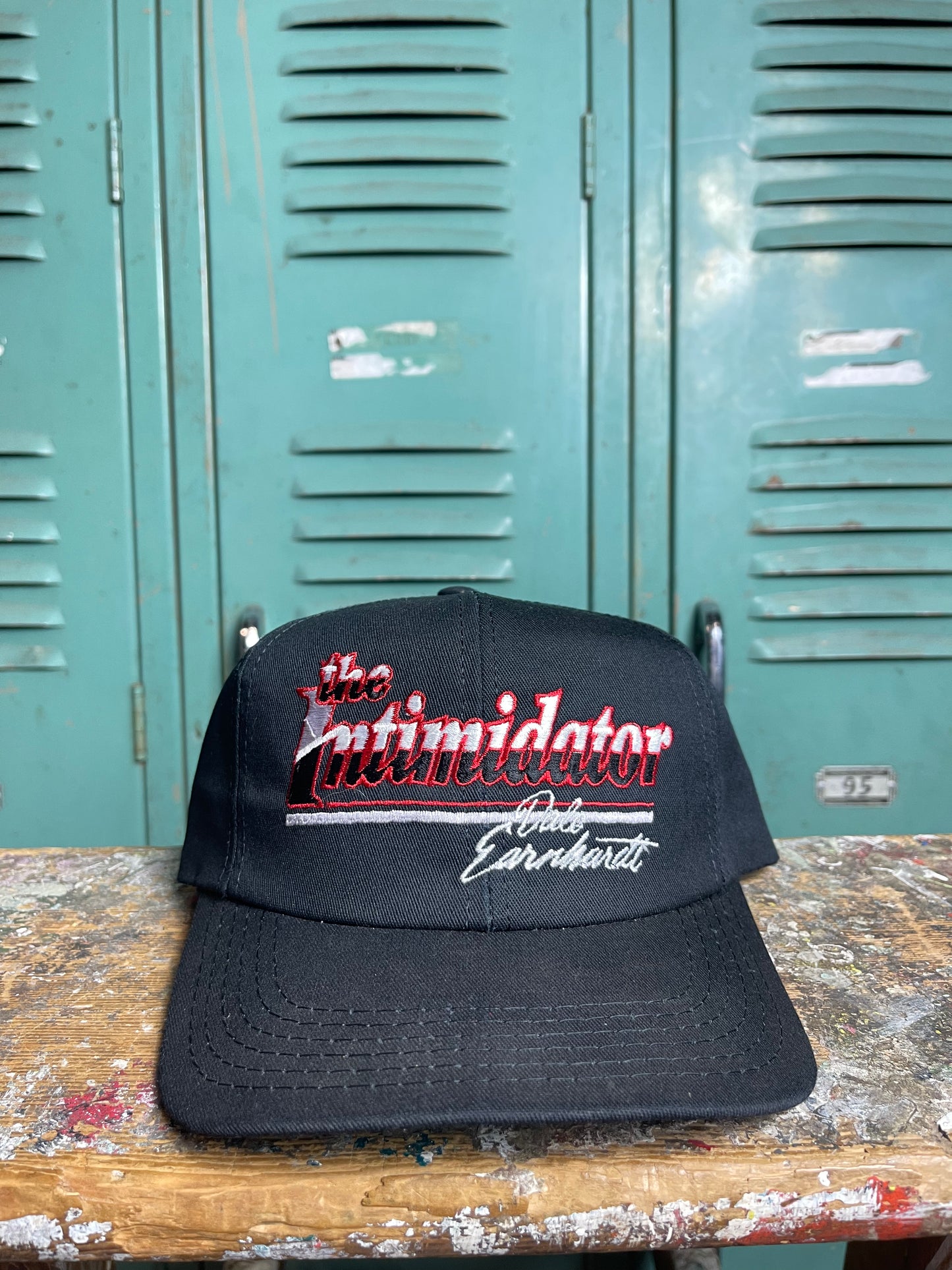 90’s Dale Earnhardt The Intimidator Vintage NASCAR Racing Snapback Hat (OSFA)