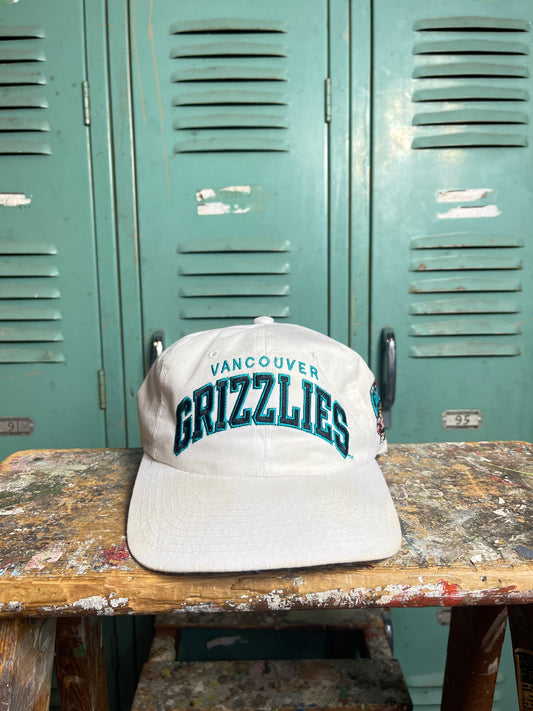 90’s Vancouver Grizzlies Vintage Starter NBA Snapback Hat (OSFA)