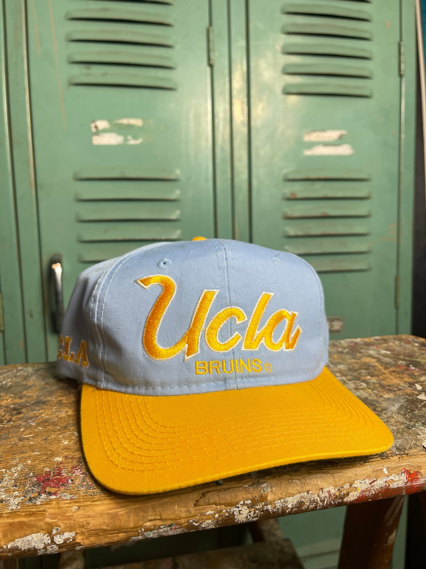 90’s UCLA Bruins Vintage Sports Specialties Script College Snapback Hat (OSFA)