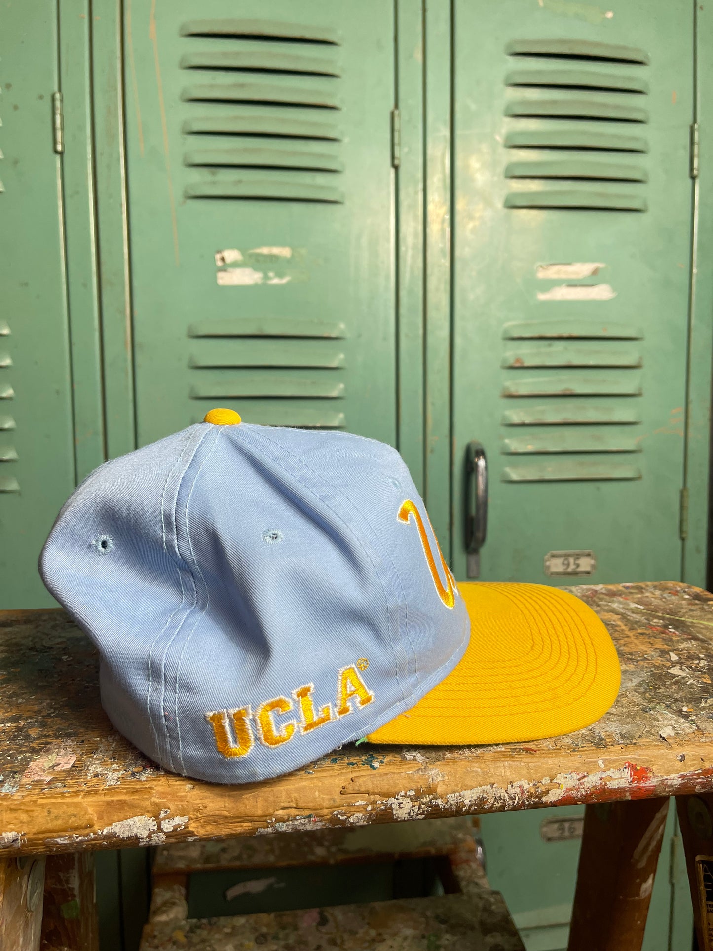 90’s UCLA Bruins Vintage Sports Specialties Script College Snapback Hat (OSFA)