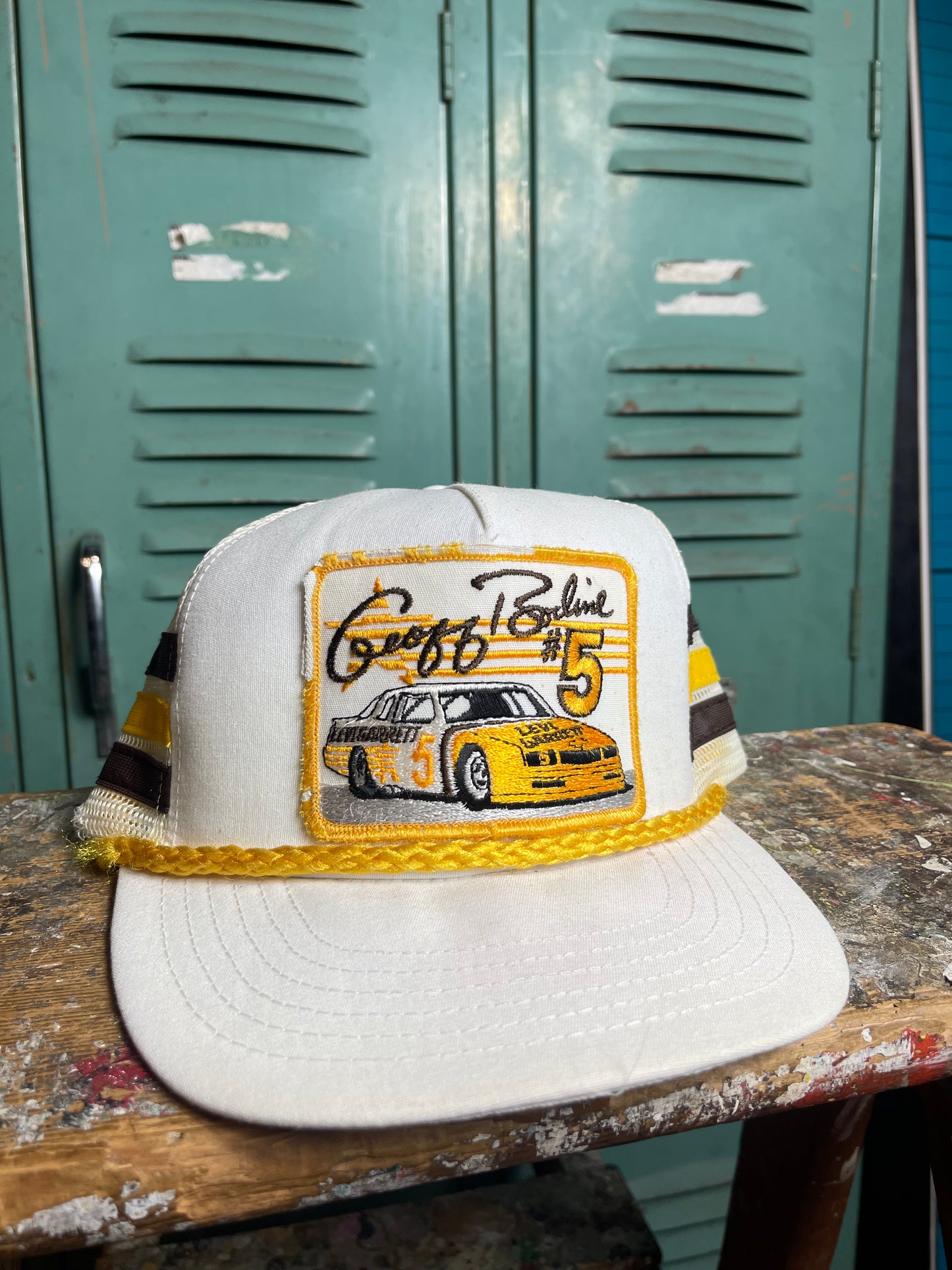 1986 Geoff Bodine Vintage Levi Garrett Tobacco NASCAR Racing Snapback Hat (OSFA)