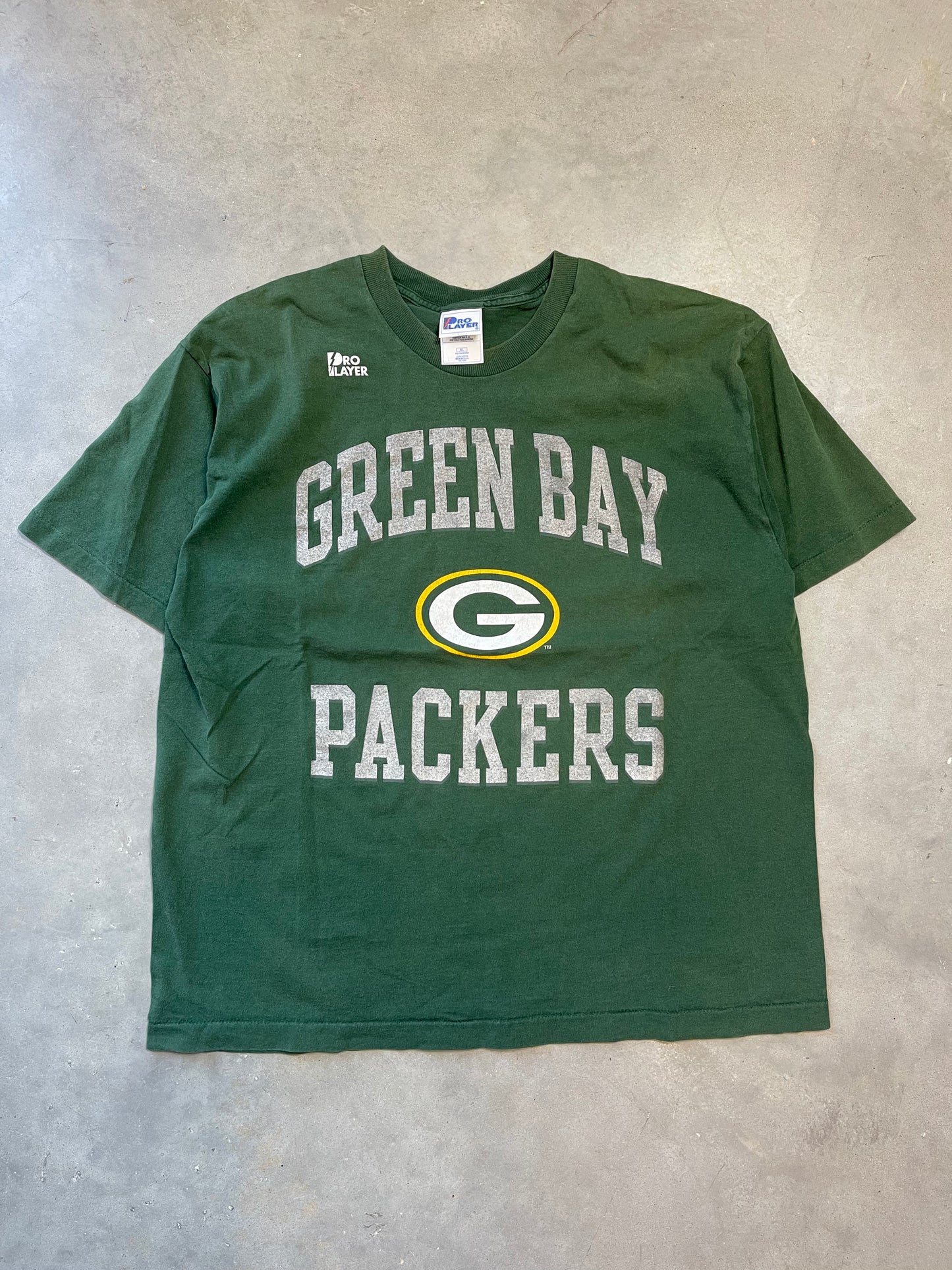 90’s Green Bay Packers Vintage Pro Player NFL Tee (XL)