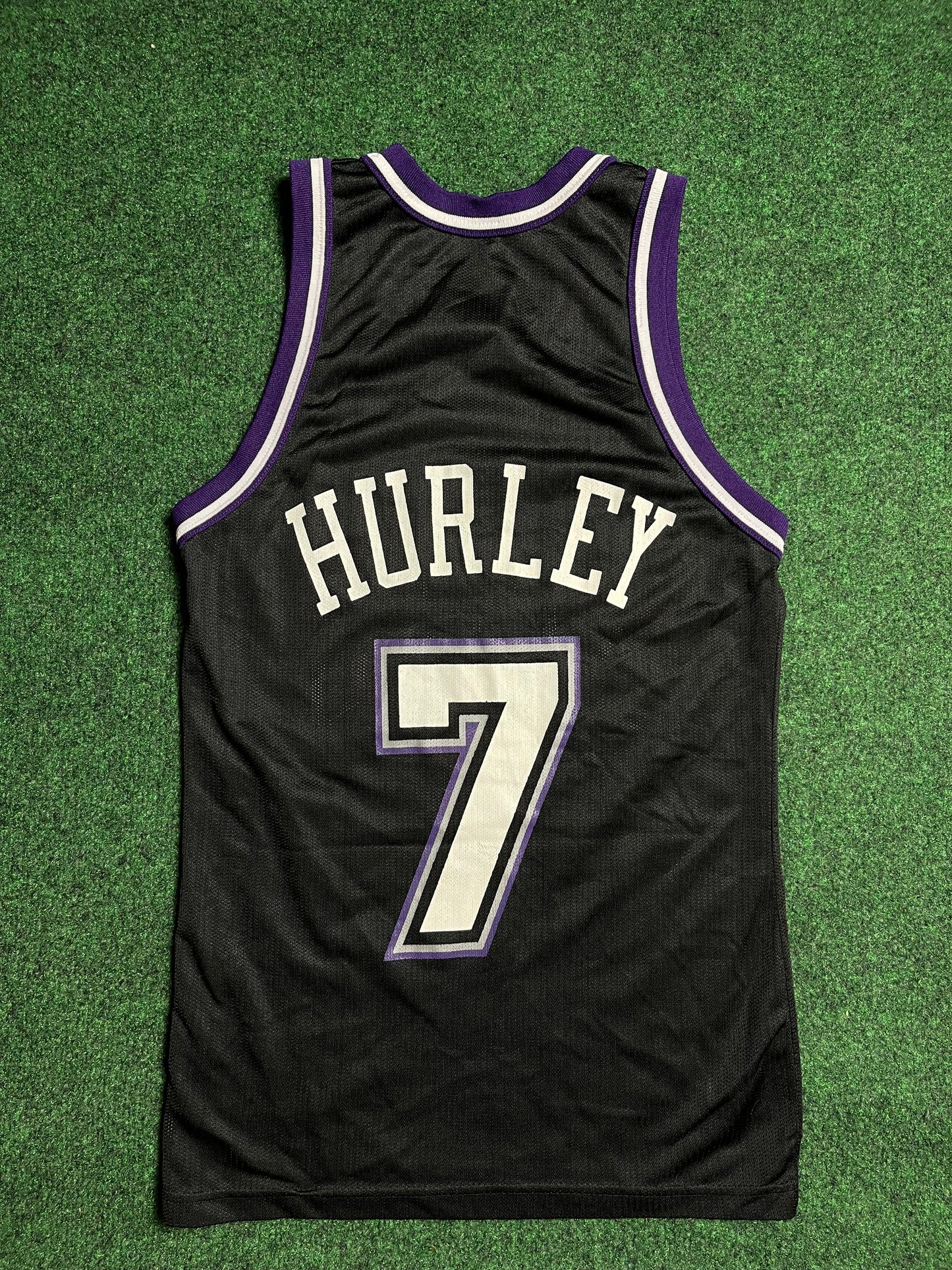 90’s Sacramento Kings Bobby Hurley Vintage NBA Champion Jersey (Small)