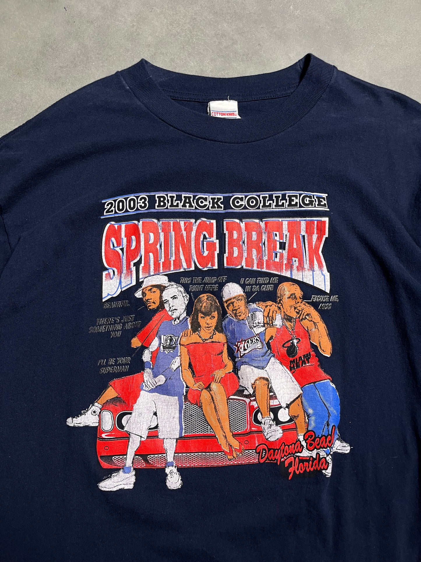 2003 Black College Spring Break Vintage Tee (Large)