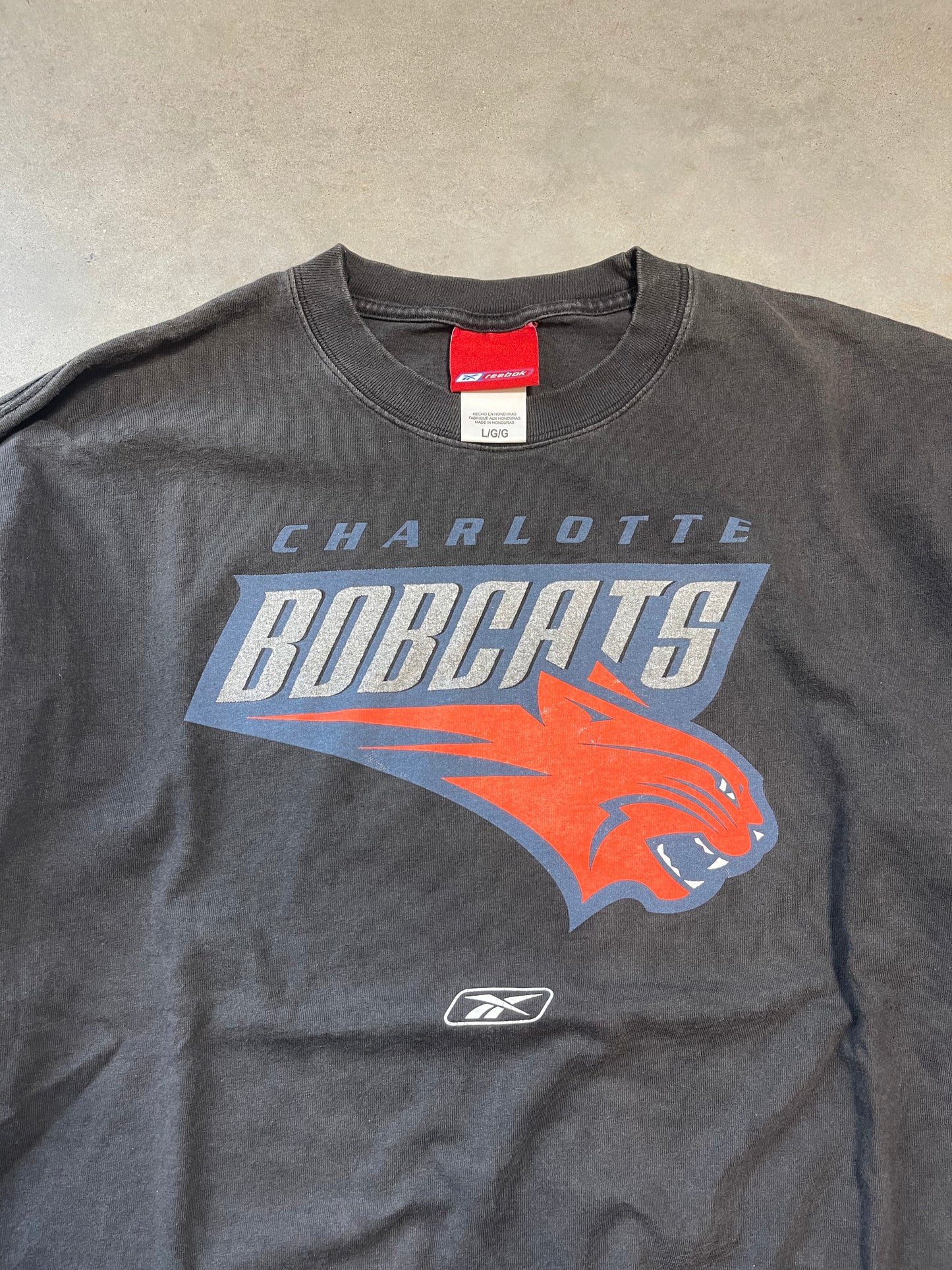 00’s Charlotte Bobcats Vintage Reebok NBA Longsleeve Tee (XL)