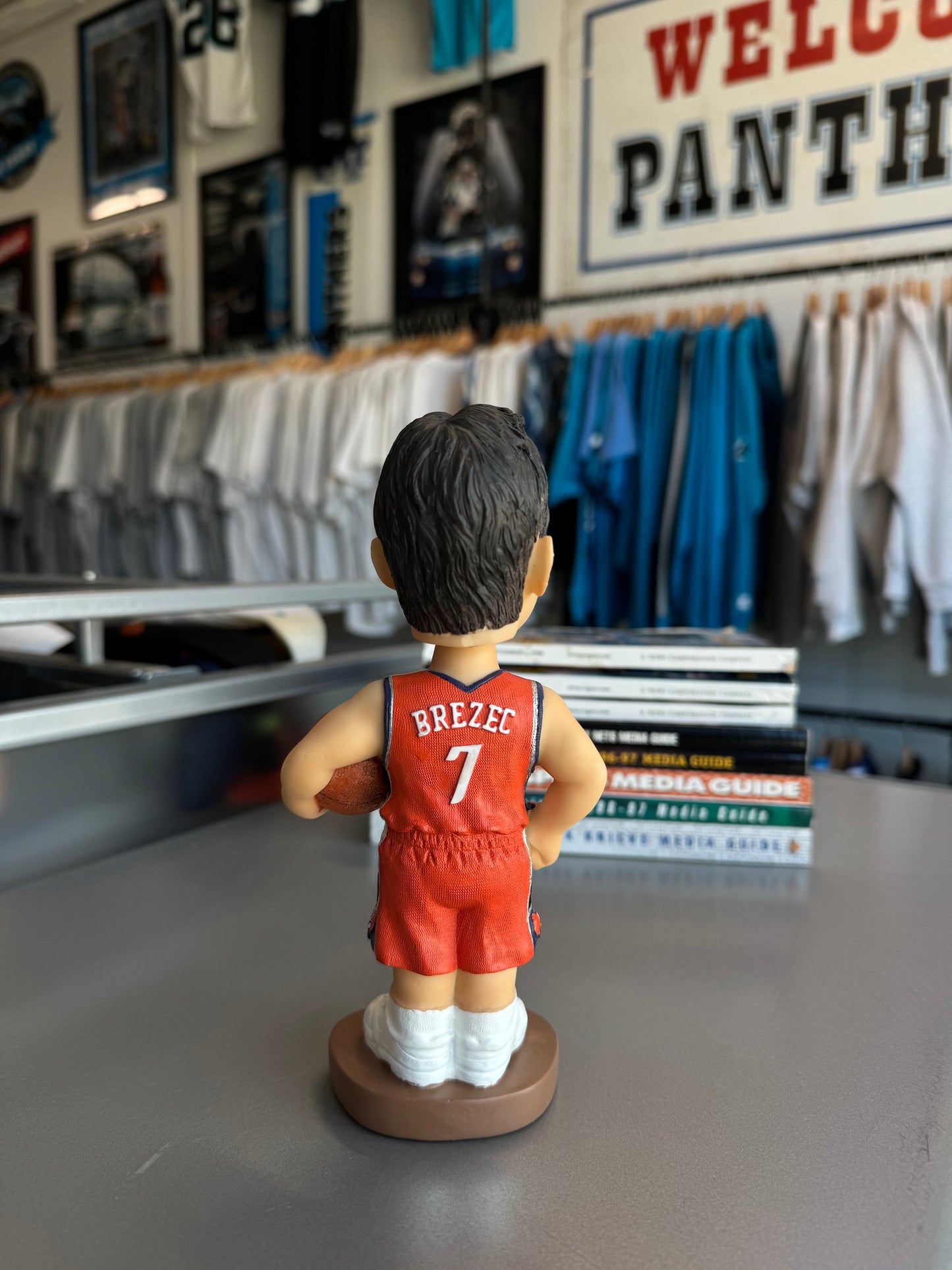 00’s Charlotte Bobcats Primoz Brezec Vintage News 14 NBA Bobblehead