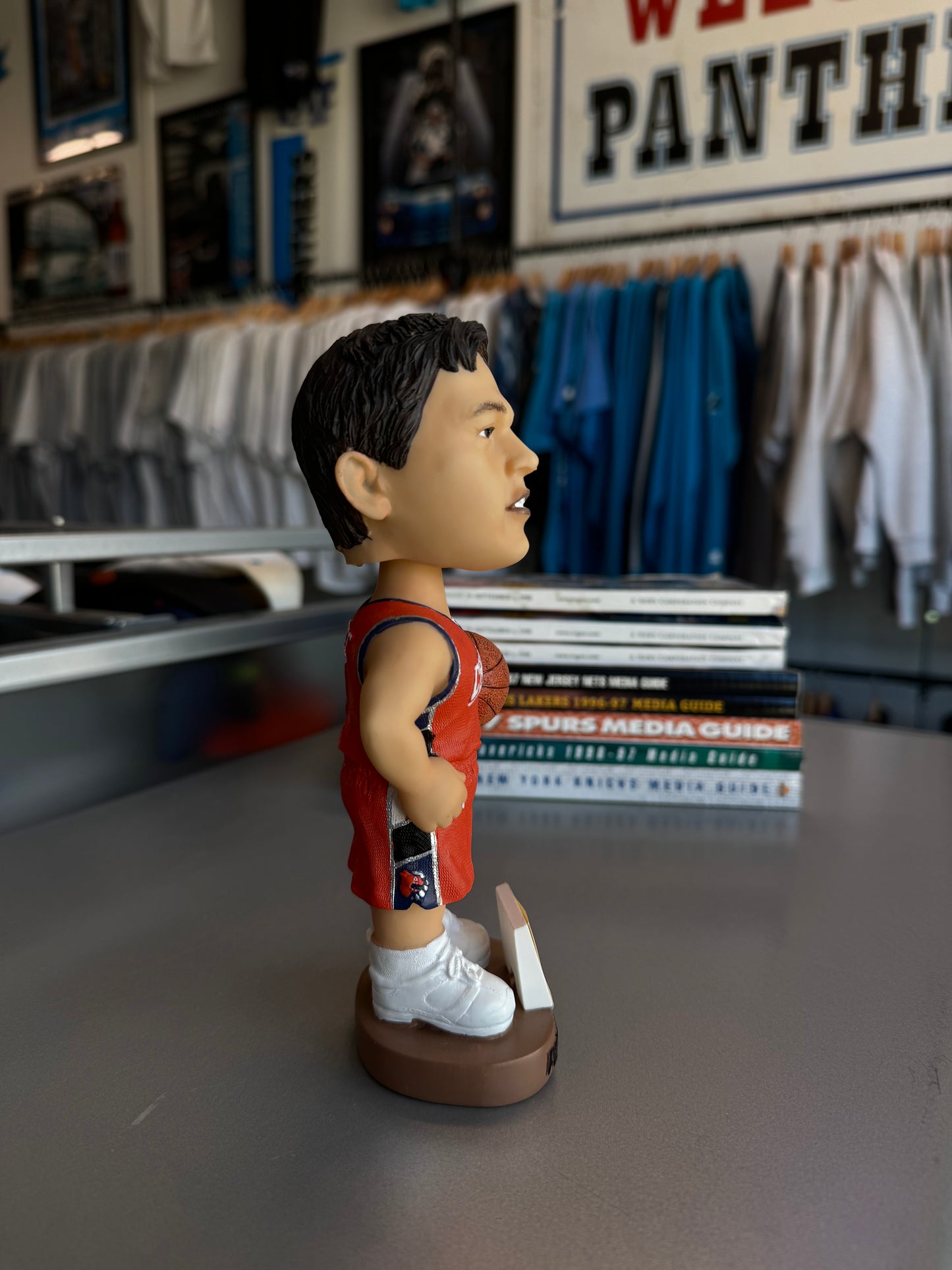 00’s Charlotte Bobcats Primoz Brezec Vintage News 14 NBA Bobblehead