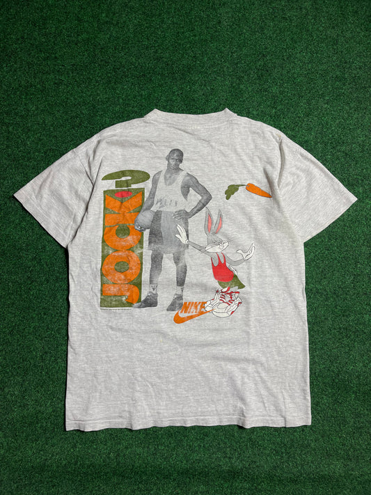 1992 Nike x Air Jordan/Hare Jordan Vintage Bugs Bunny Tee (Large)