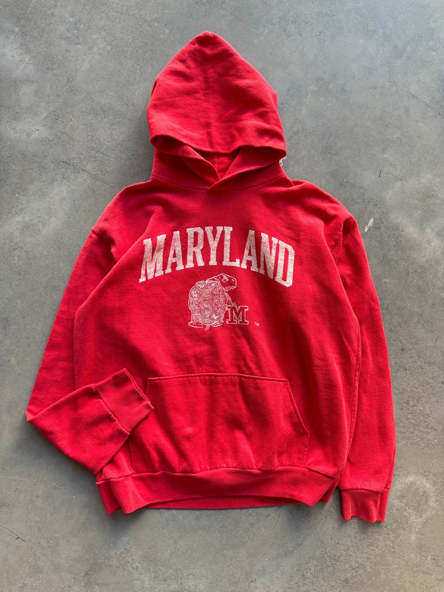 80’s Maryland Terrapins Vintage College Hoodie (Medium)