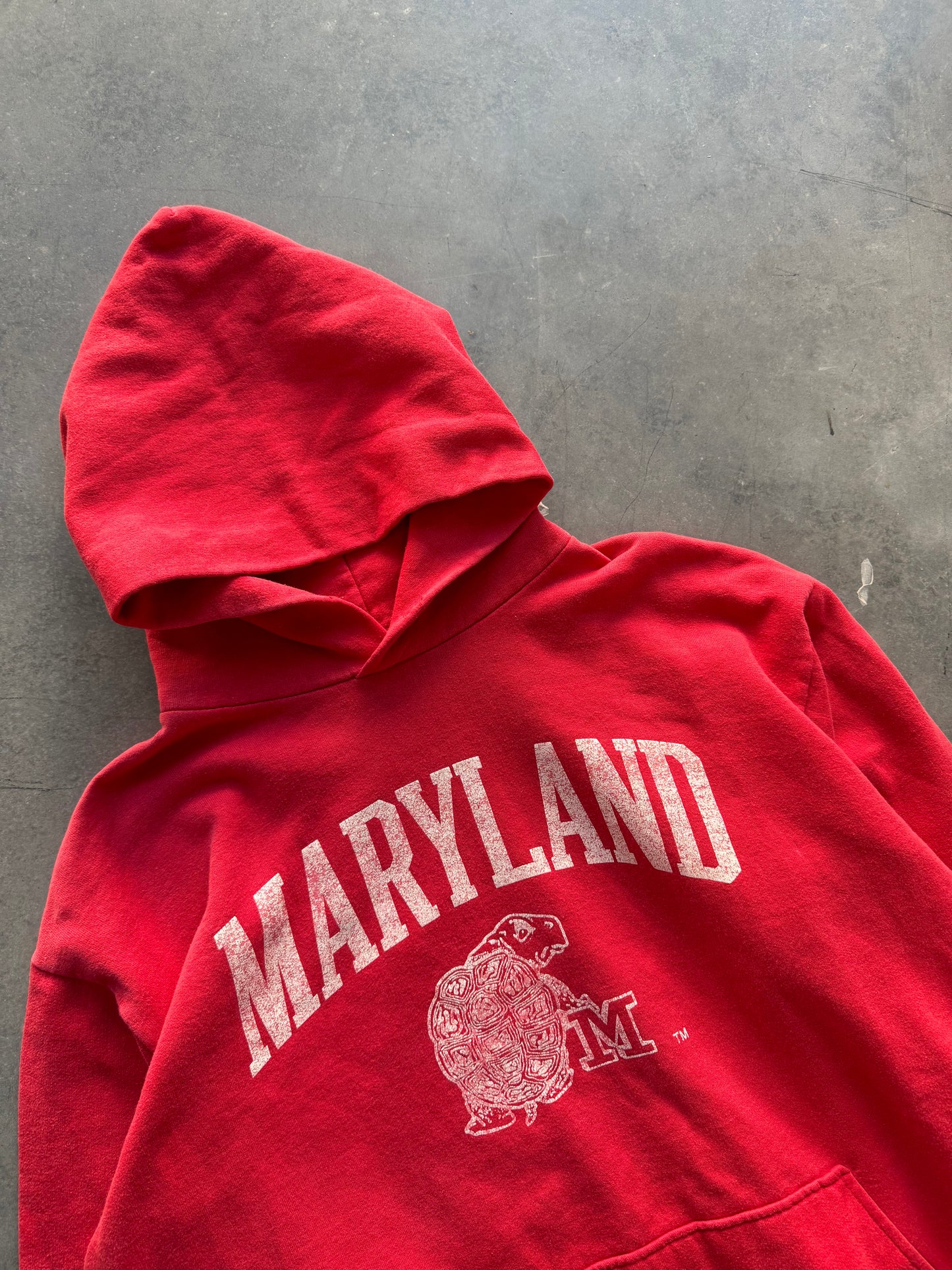 80’s Maryland Terrapins Vintage College Hoodie (Medium)