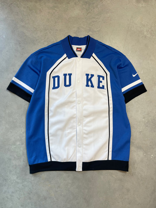 90’s Duke Blue Devils Vintage Nike Short Sleeve Warm Up Jacket (