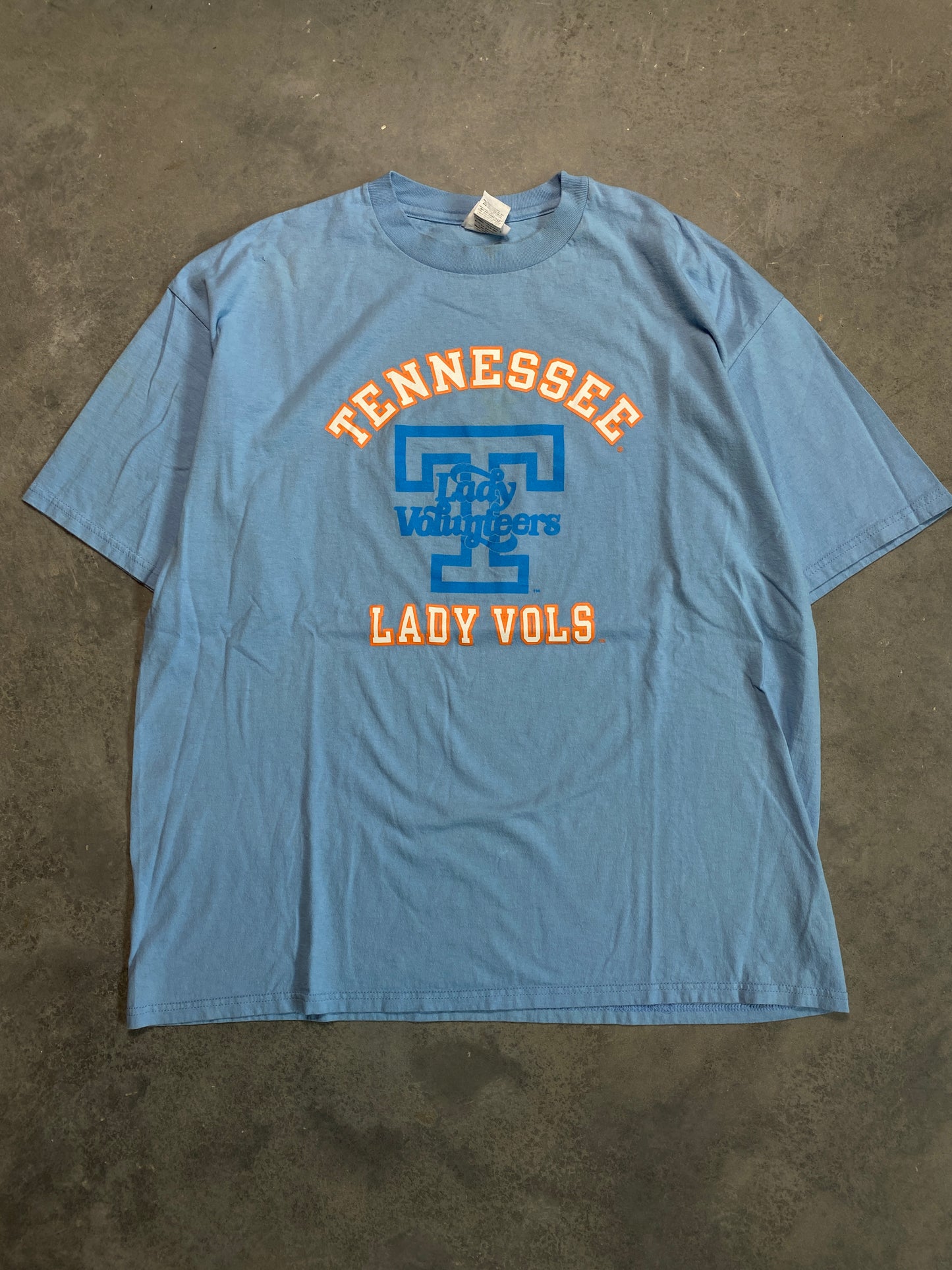 90’s University of Tennessee Lady Volunteers Spellout Vintage Tee (XXL)