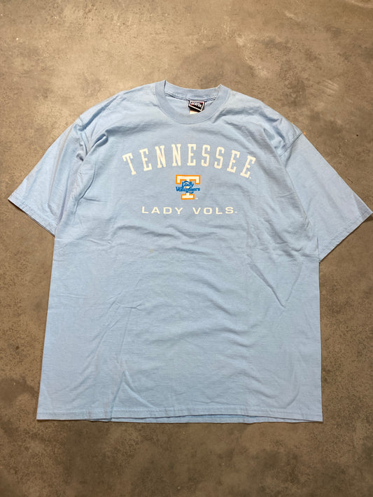 90’s University of Tennessee Arch Spellout Logo Pro Player Vintage Tee (XXL)