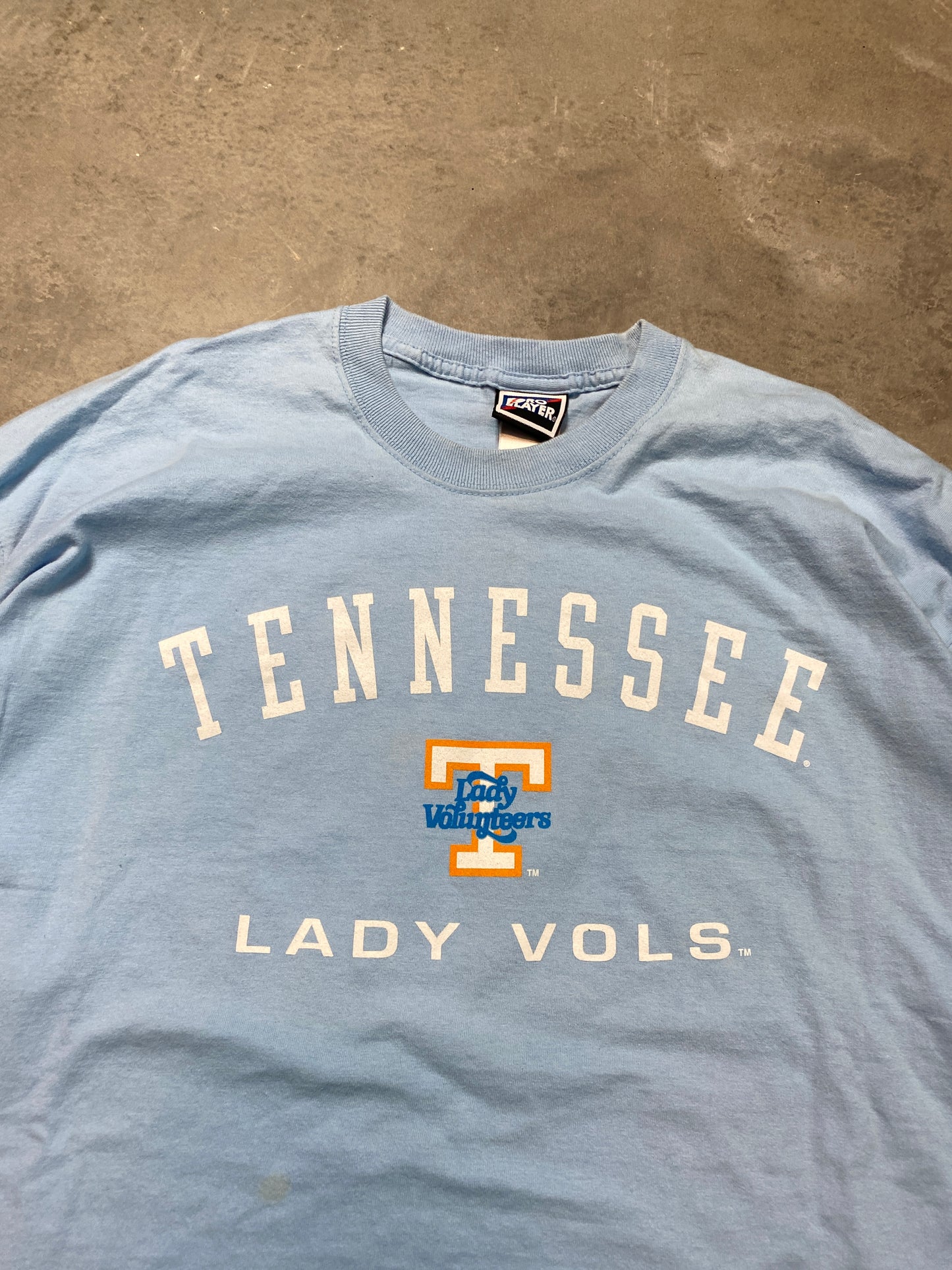 90’s University of Tennessee Arch Spellout Logo Pro Player Vintage Tee (XXL)