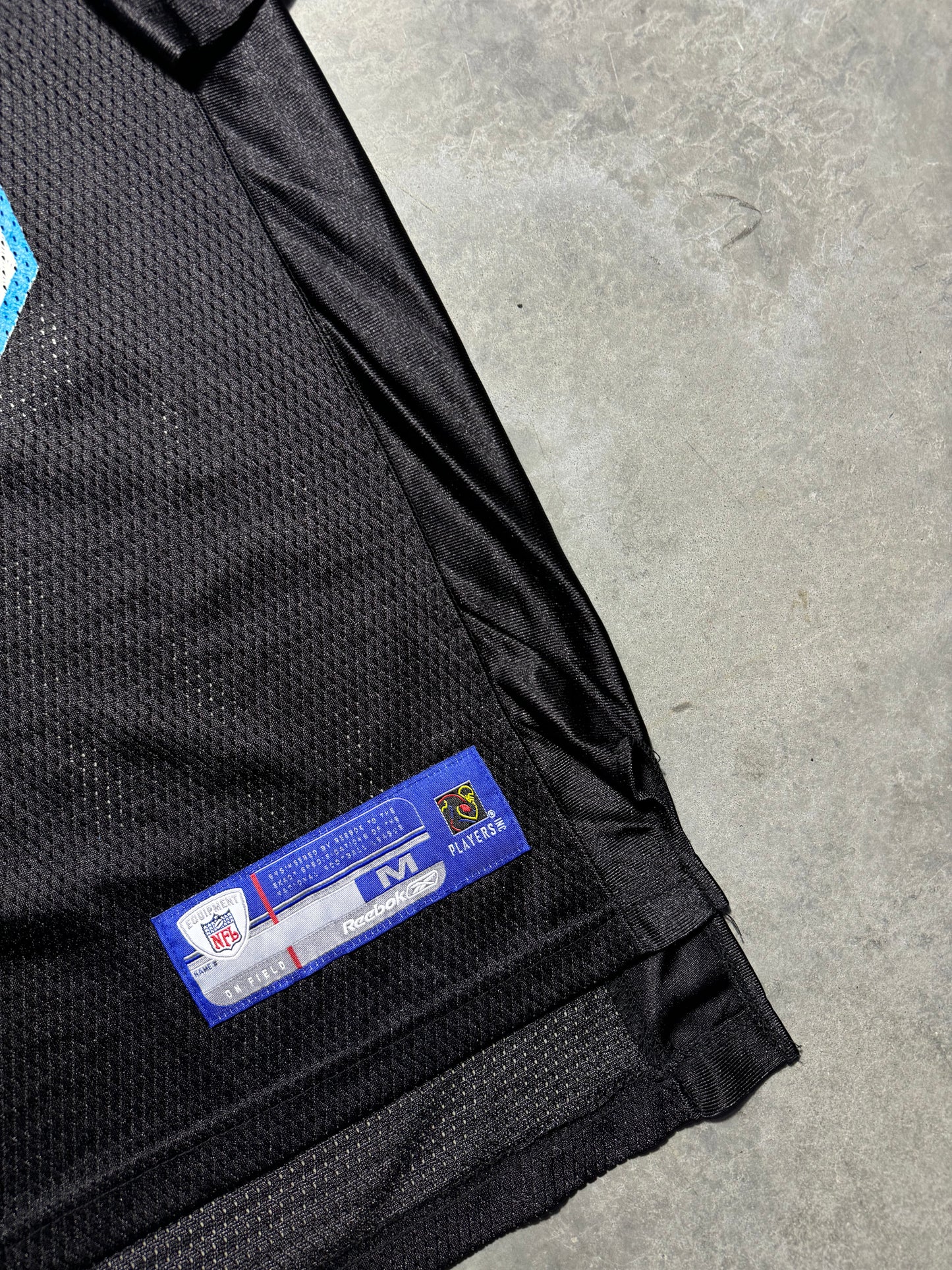 00’s Carolina Panthers Ken Lucas Vintage Black Reebok NFL Jersey (Medium)