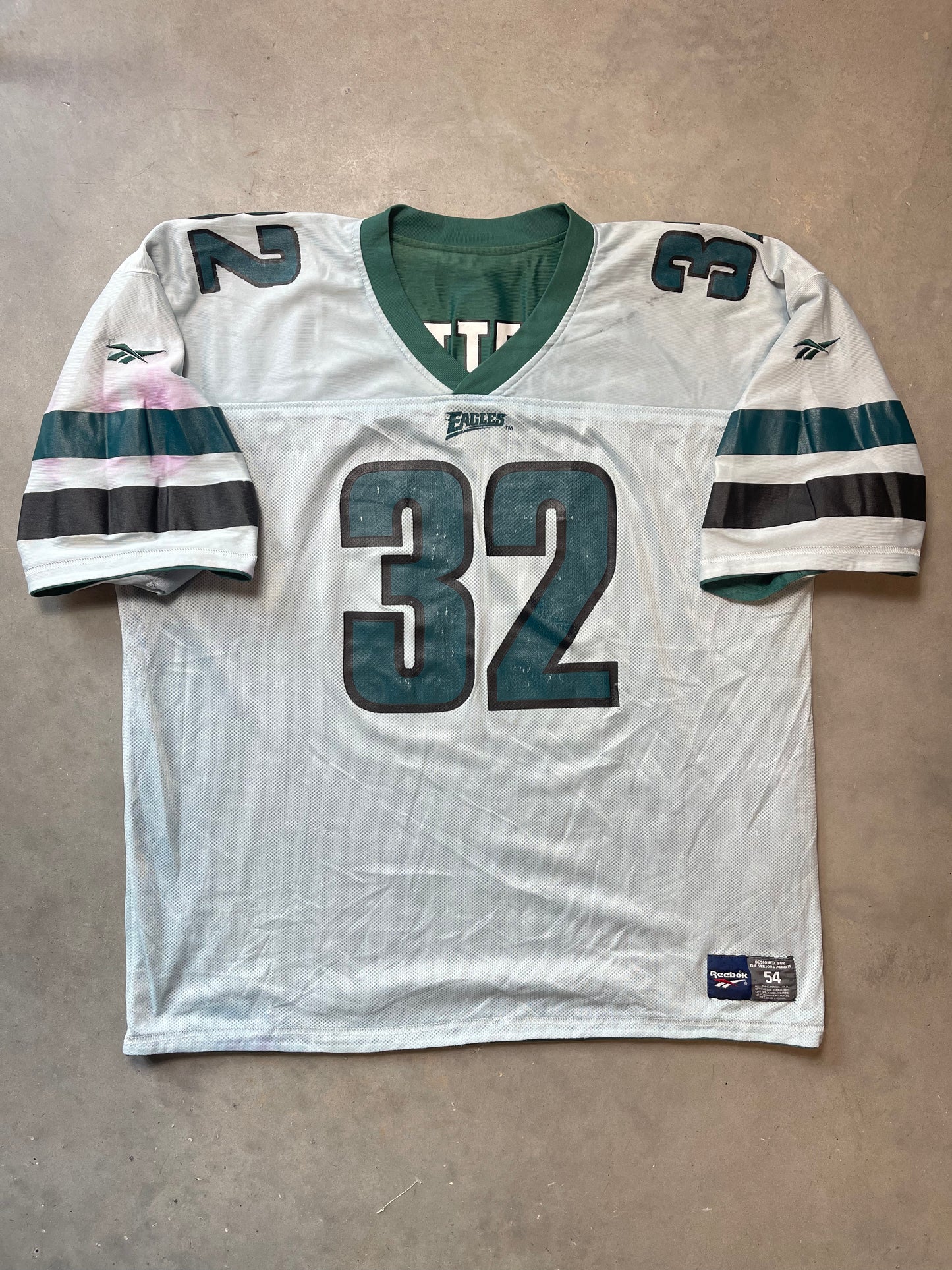 90’s Philadelphia Eagles Ricky Watters Vintage Reebok Reversible NFL Jersey (54/XXL)