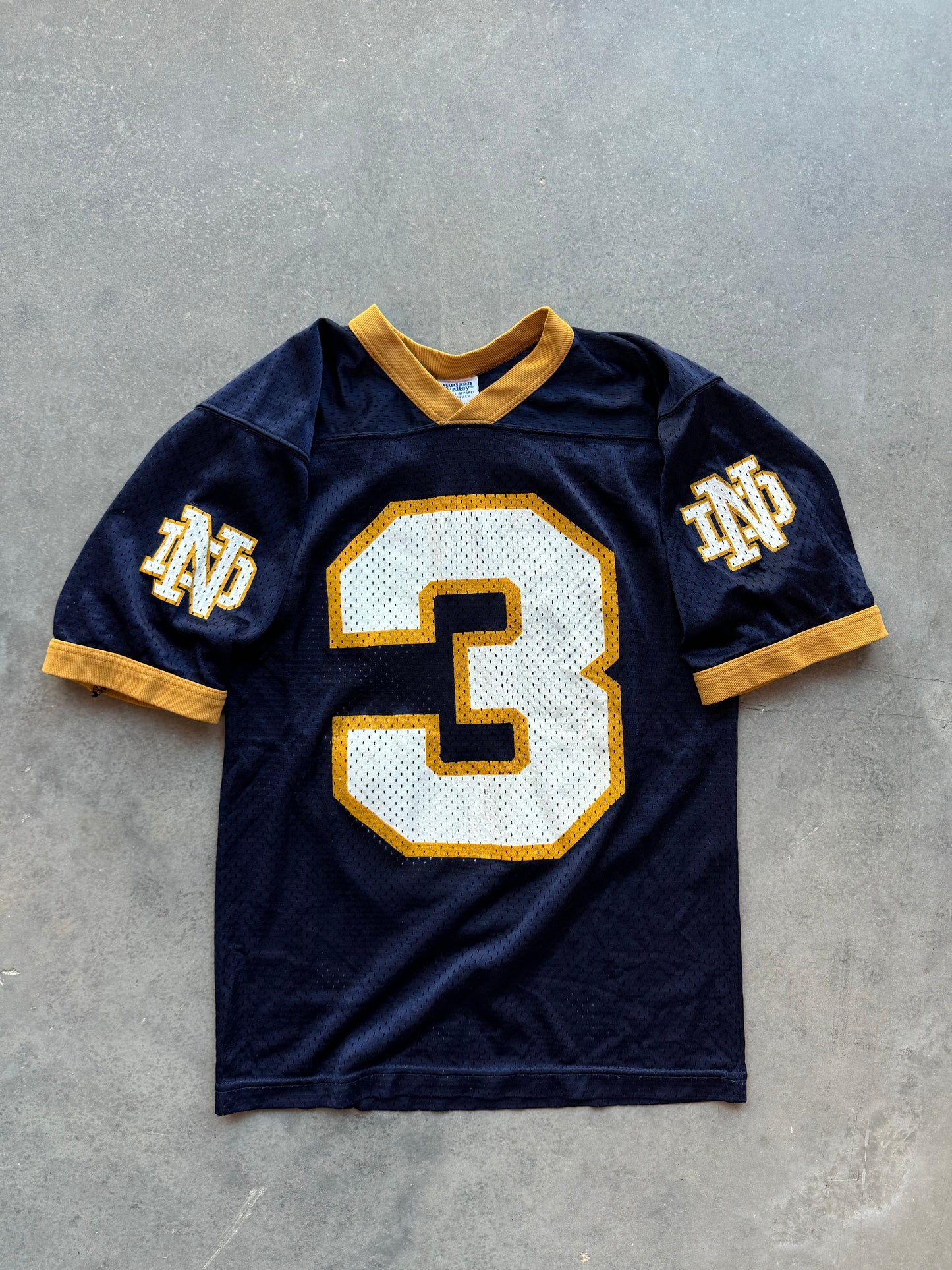 90’s Notre Dame Fighting Irish Vintage College Football Jersey (Youth Large)