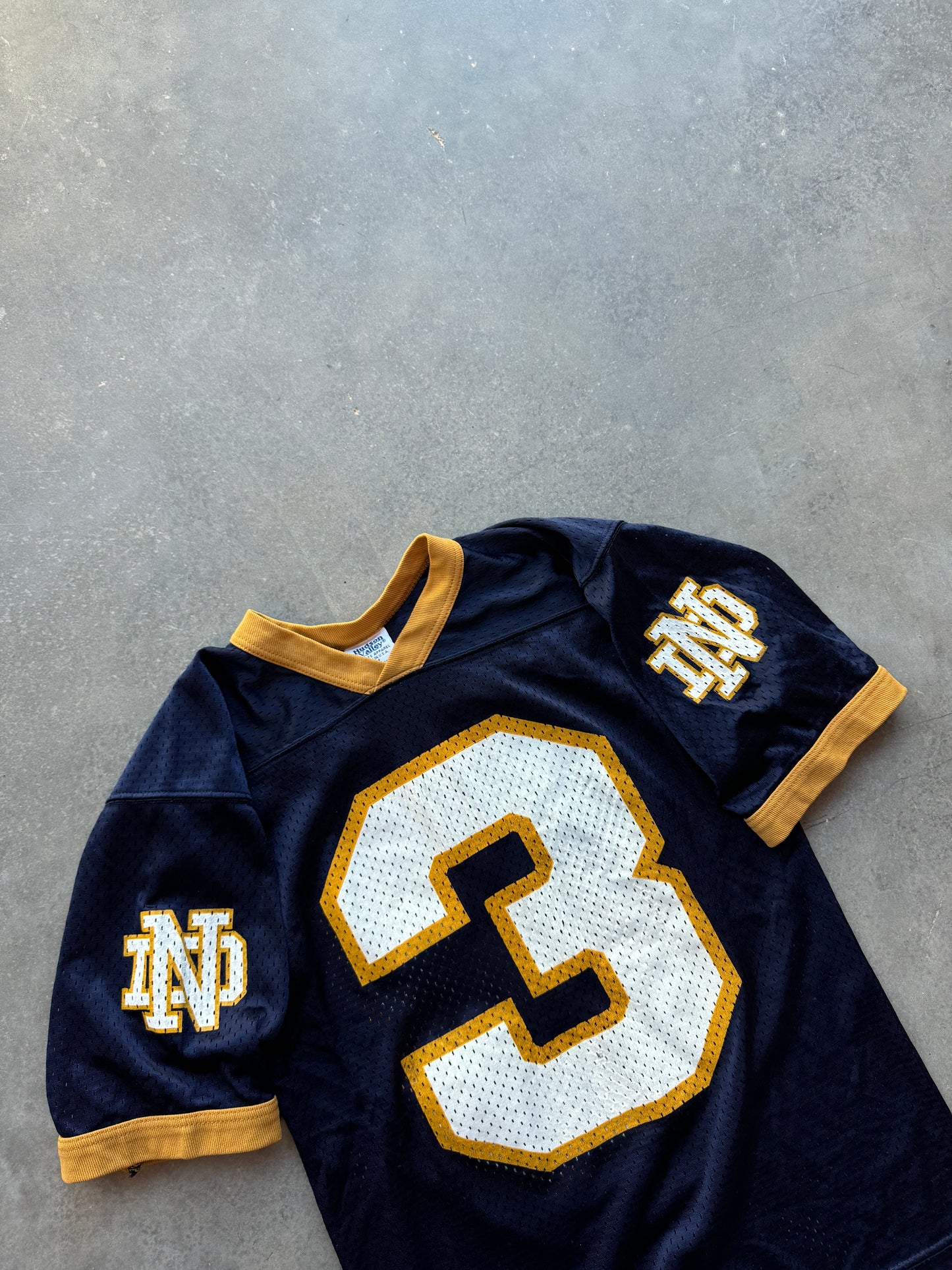 90’s Notre Dame Fighting Irish Vintage College Football Jersey (Youth Large)