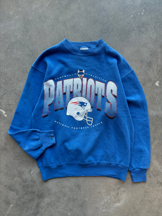 90’s New England Patriots Vintage NFL Crewneck (Medium)