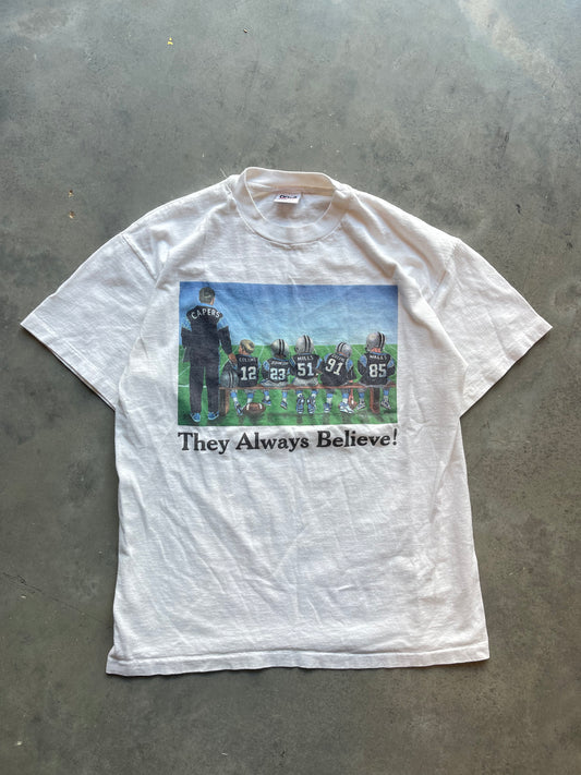 90’s Carolina Panthers “They Always Believe!” Vintage NFL Tee