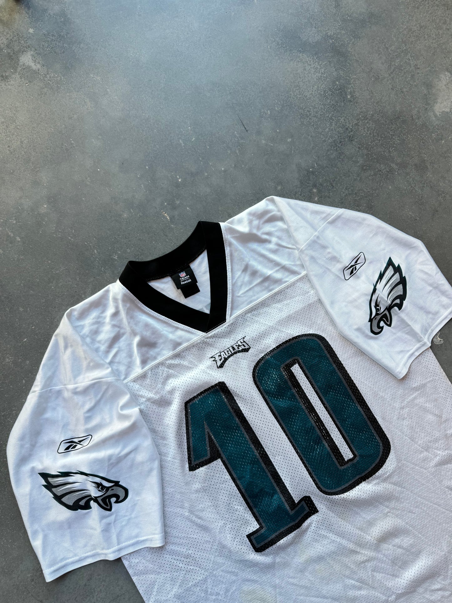 2010’s Philadelphia Eagles DeSean Jackson Vintage White NFL Jersey (XL)