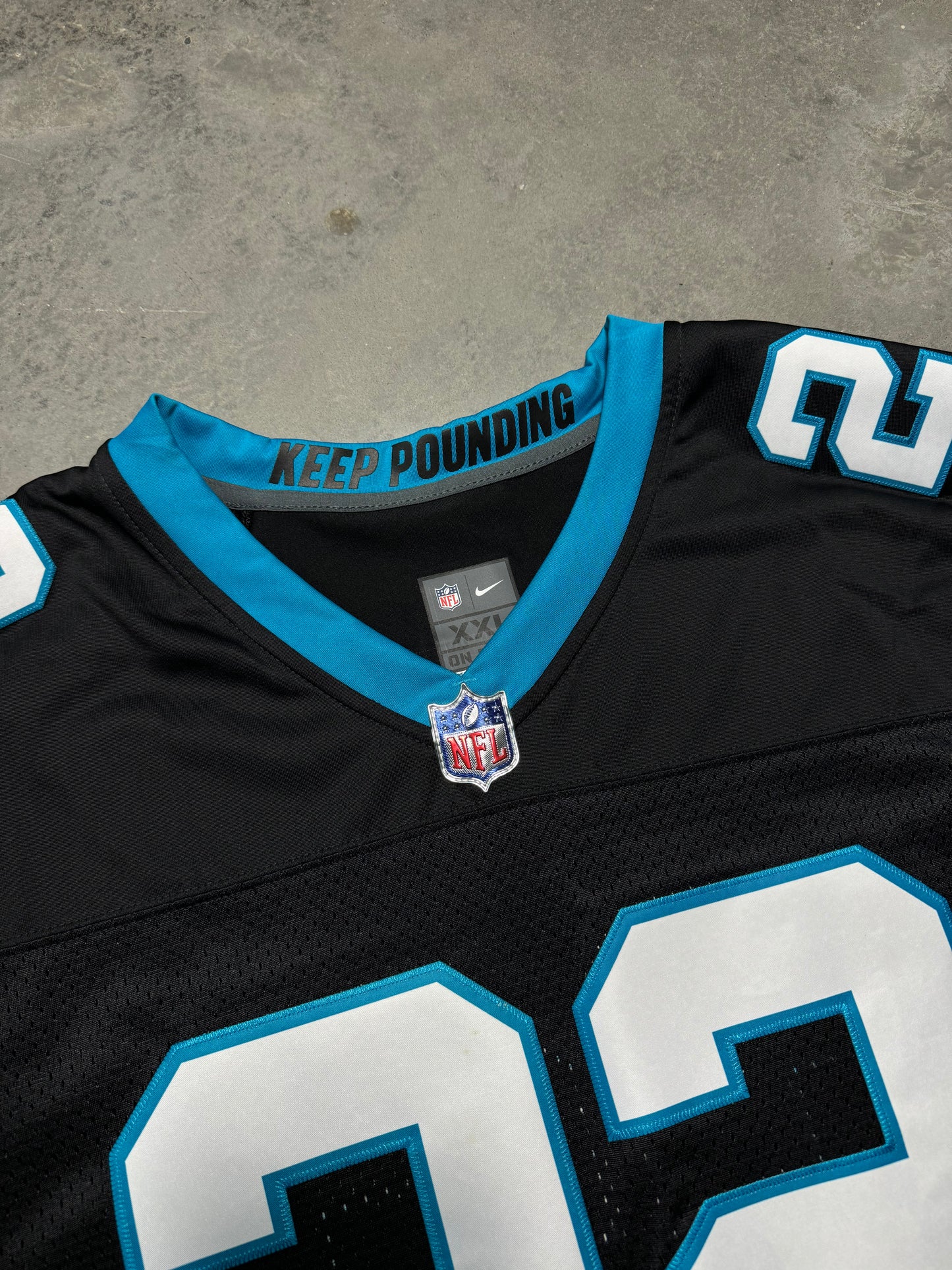2018 Christian McCaffrey Black Nike Vapor Limited Stitched NFL Jersey (XXL)