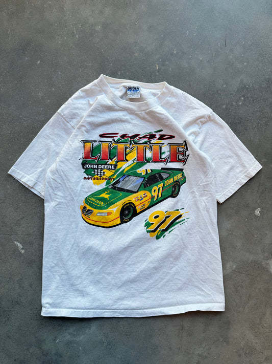 1997 Chad Little Vintage John Deere NASCAR Racing Tee (Large)