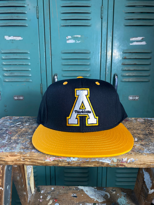 00’s Appalachian State Mountaineers Block Letter Logo Hat (OSFA) - Deadstock