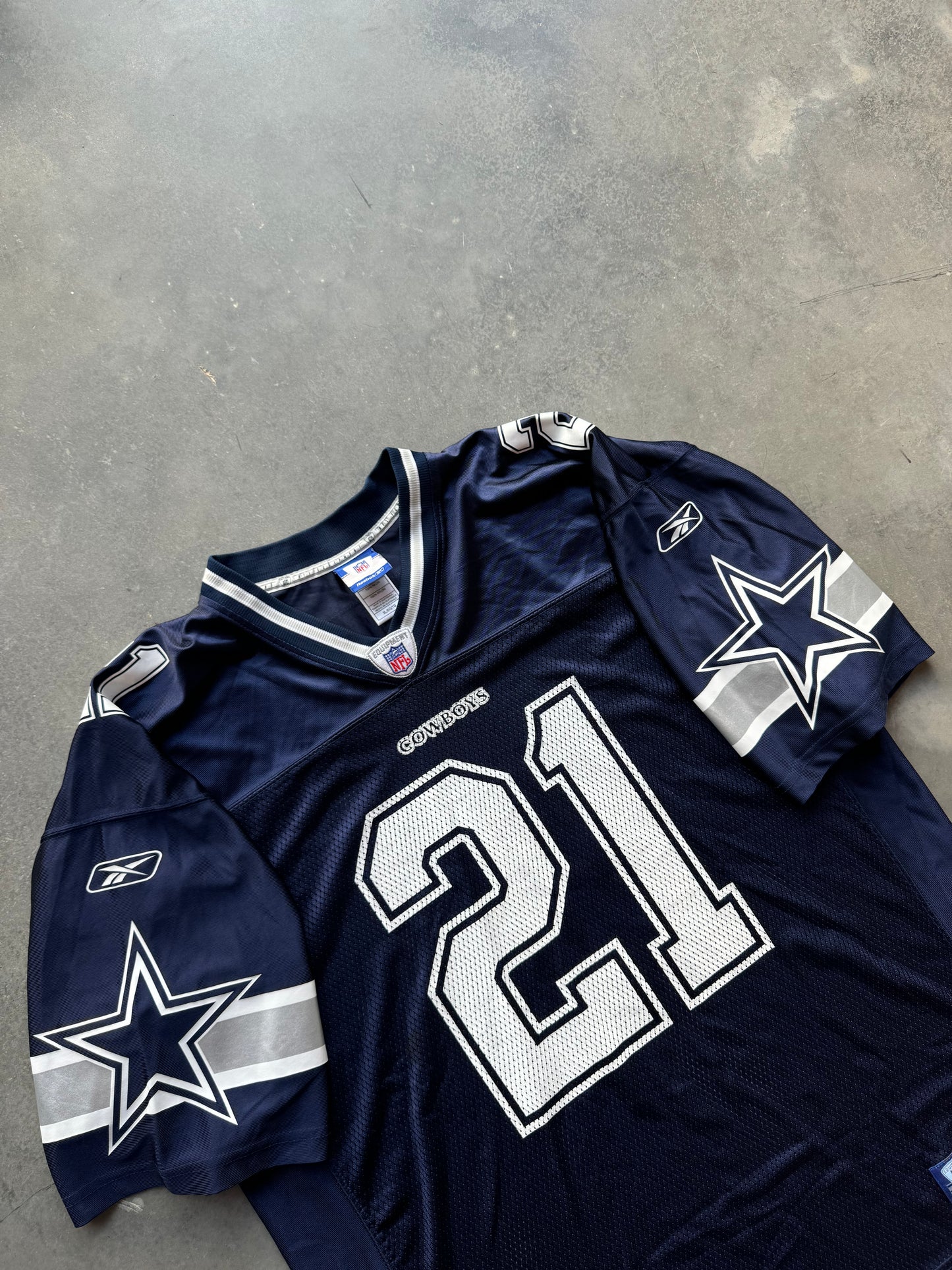 00’s Dallas Cowboys Julius Jones Vintage Alternate Reebok NFL Jersey (XL)