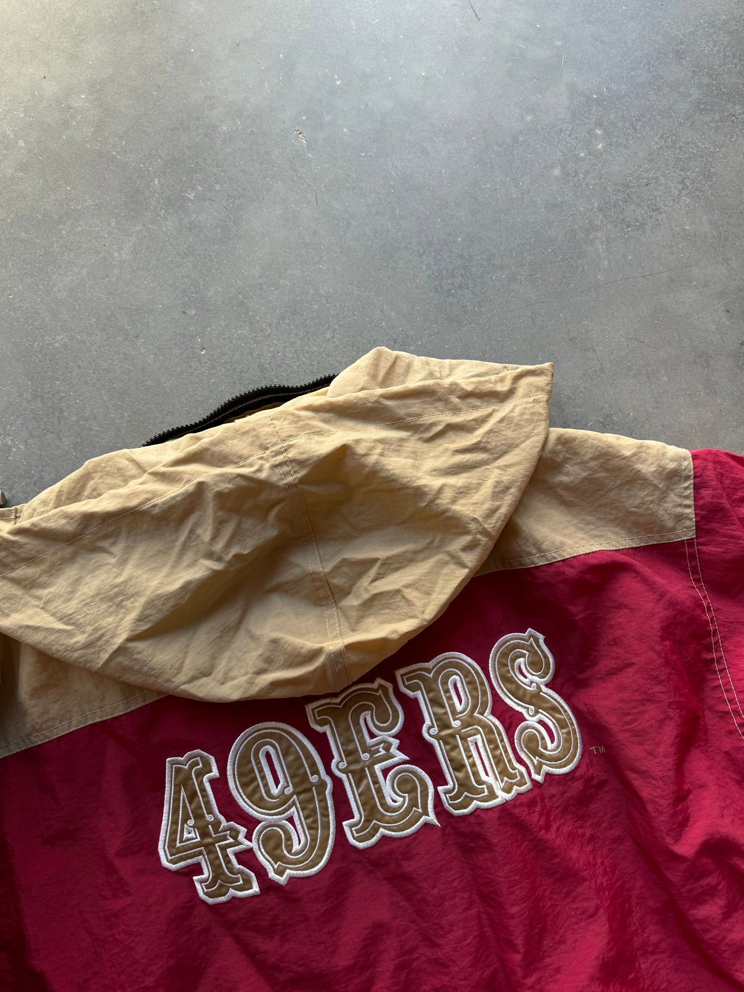 90’s San Francisco 49ers Champions Heavyweight NFL Ski Jacket (XL)