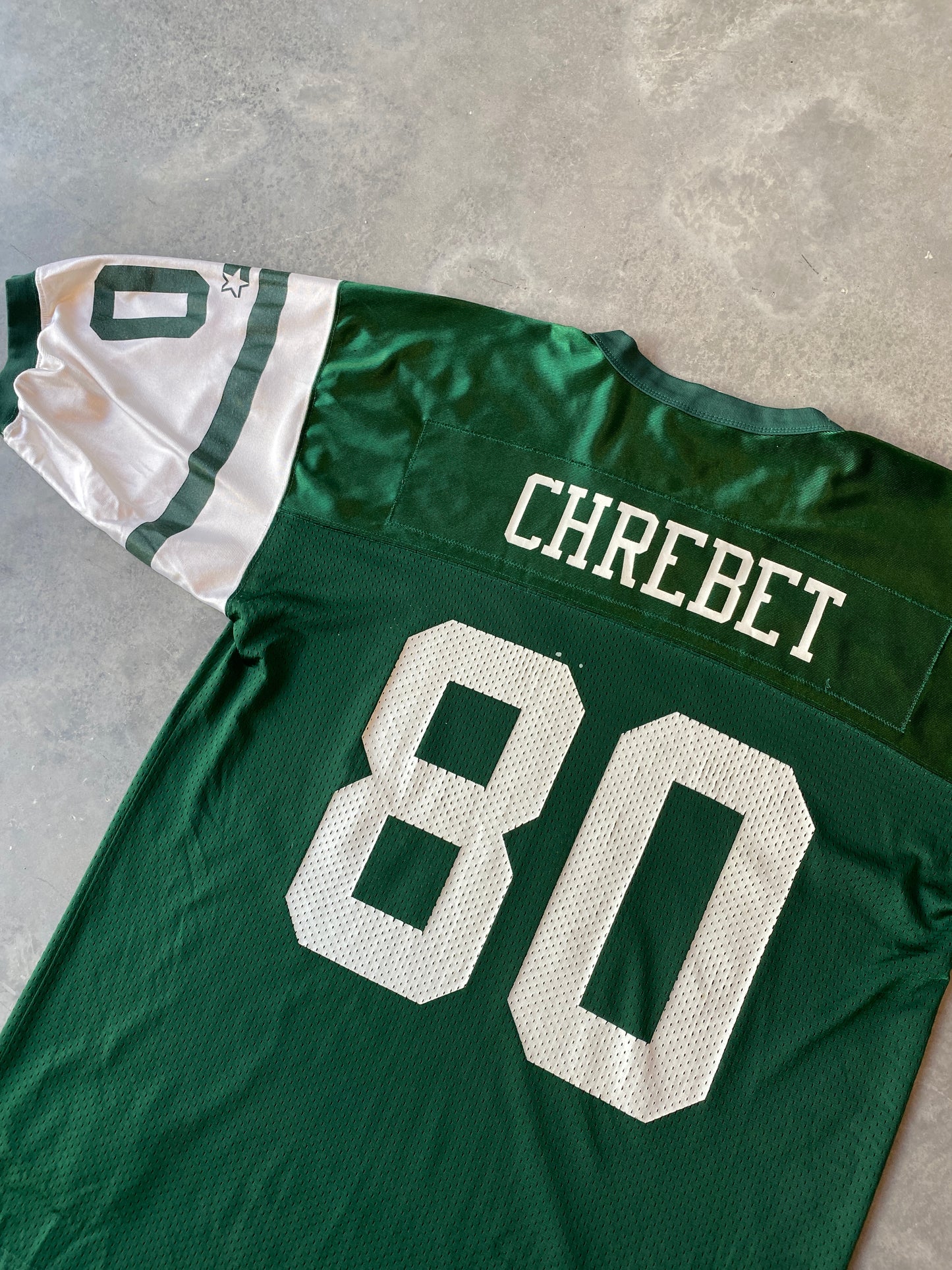 90’s New York Jets Wayne Chrebet Vintage Starter NFL Jersey (52/XL)