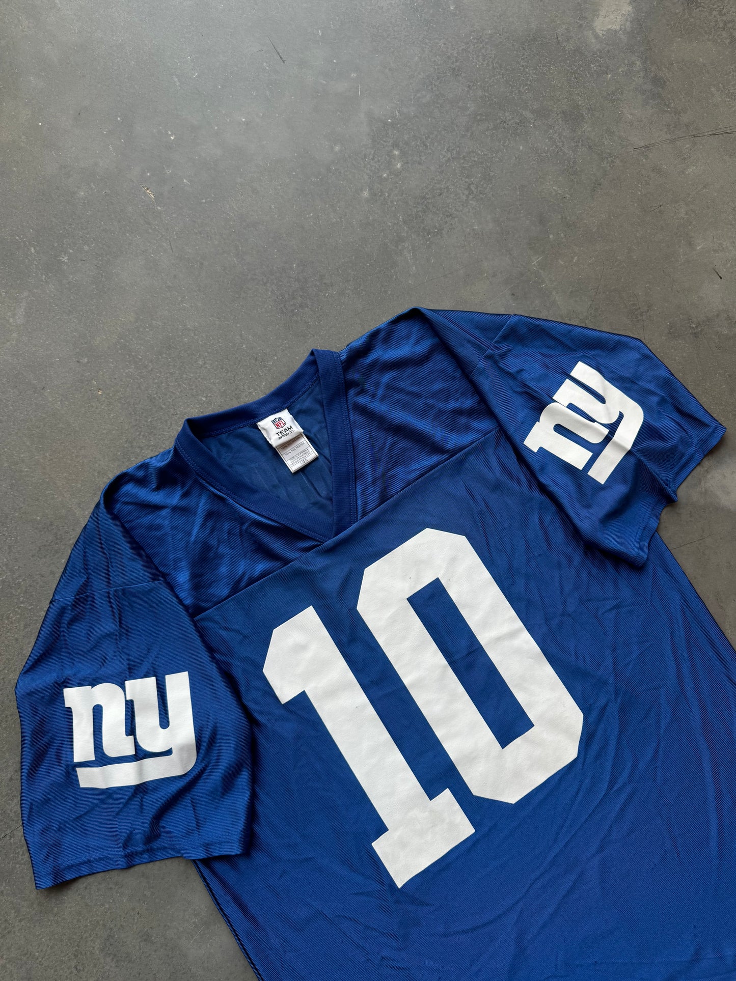 00’s New York Giants Eli Manning Vintage NFL Jersey (Large)