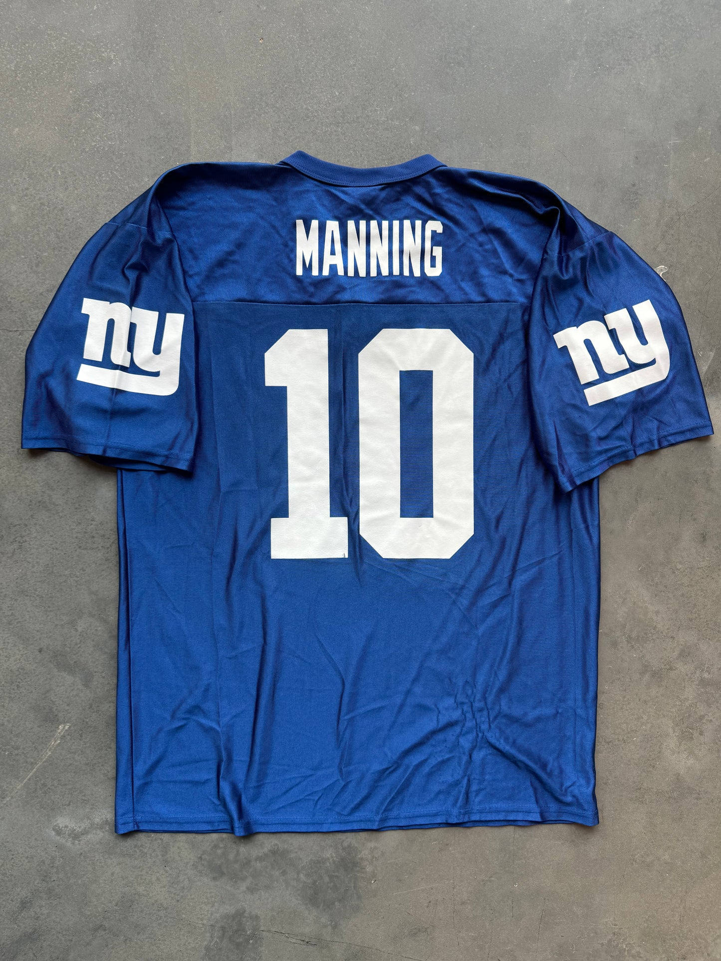 00’s New York Giants Eli Manning Vintage NFL Jersey (Large)