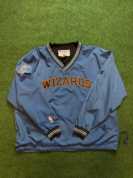 90’s Washington Wizards Vintage NBA Champion Pullover (XL - Fits like XXL)