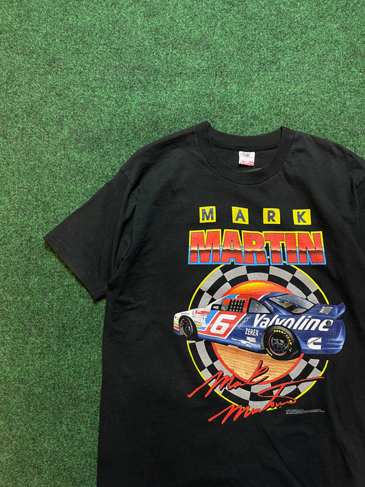 1995 Mark Martin Vintage Valvoline NASCAR Racing Tee (XL)