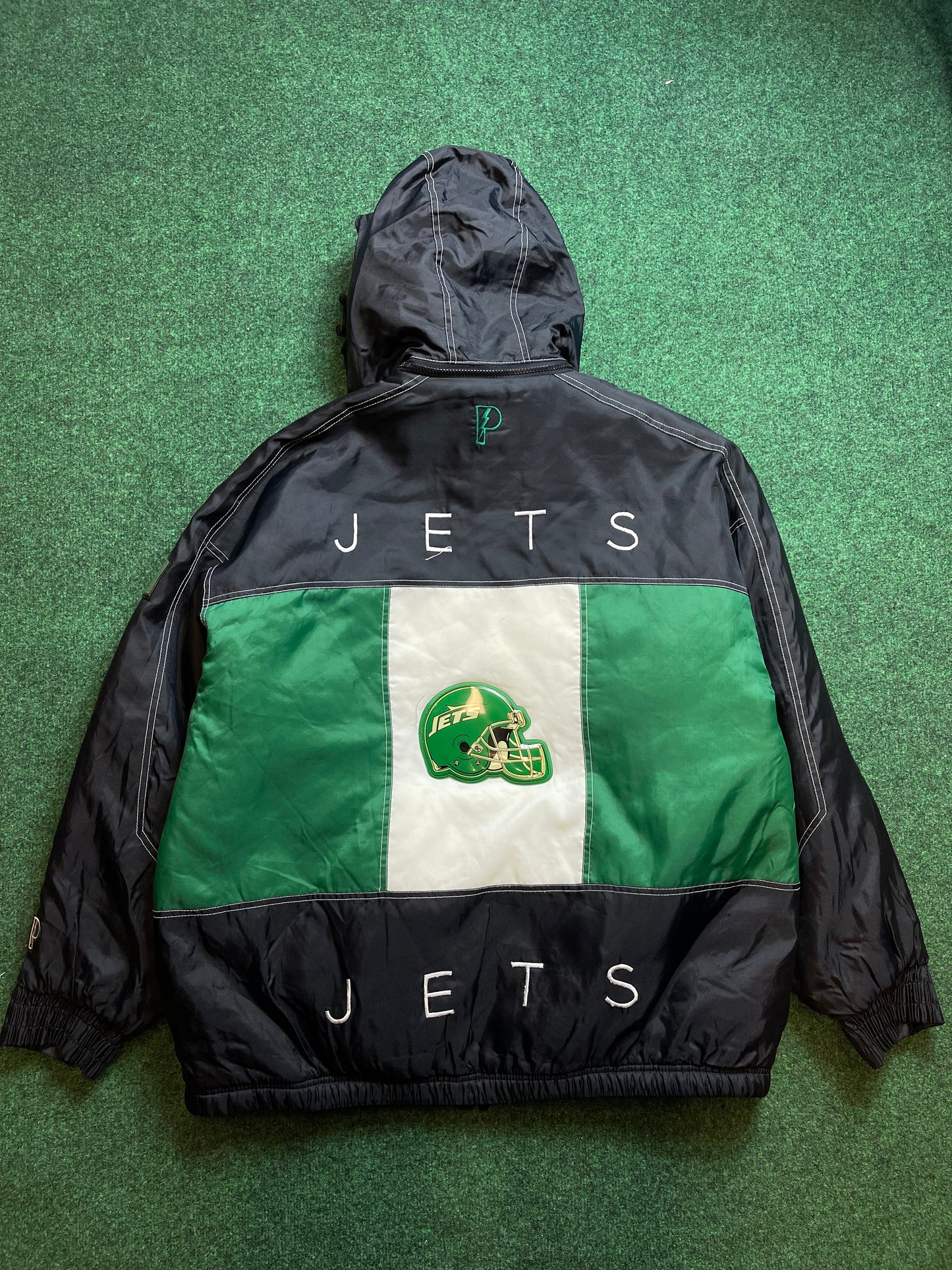 90’s New York Jets Vintage Pro Player NFL Puffer Jacket (XL)