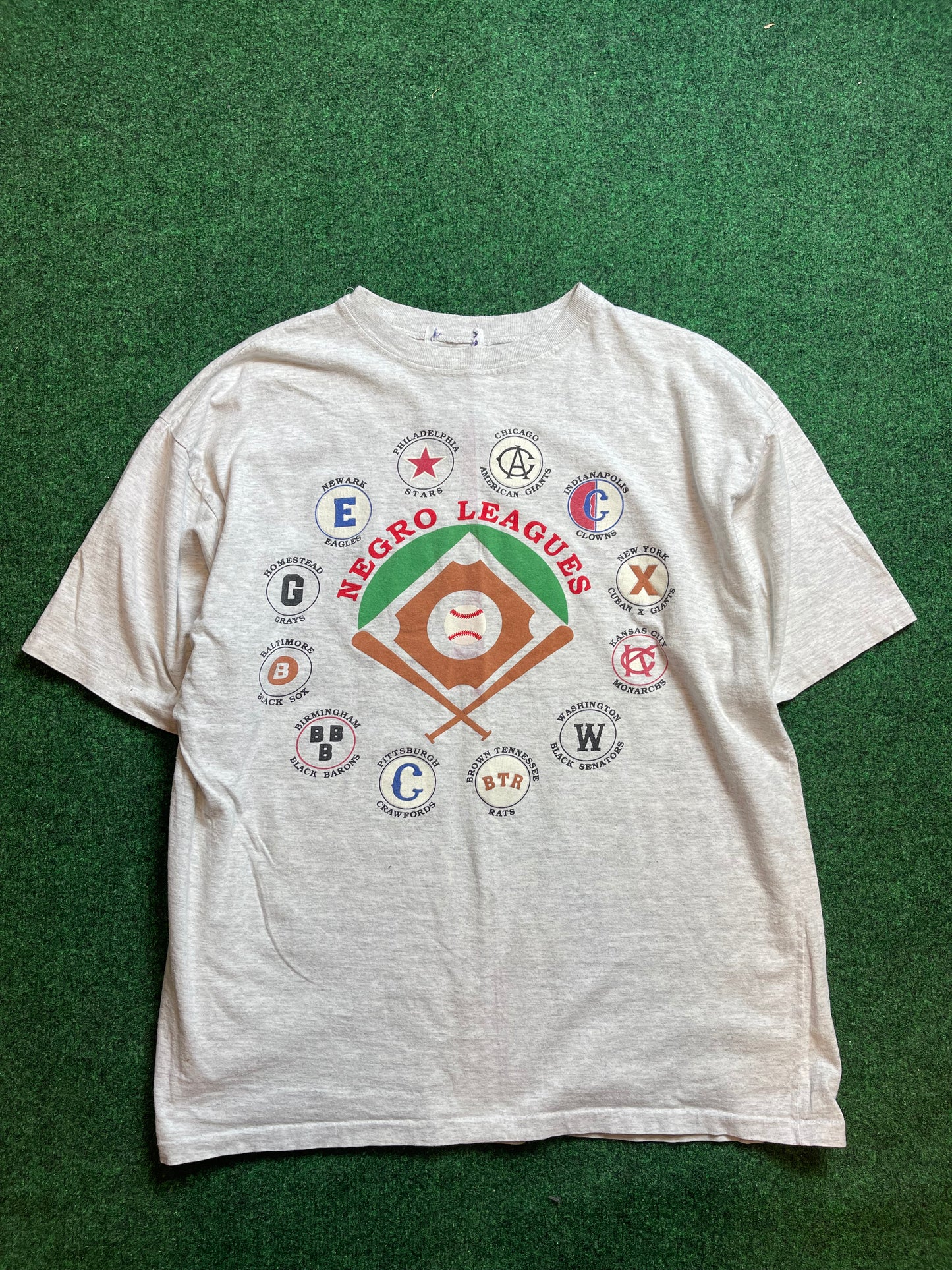 90’s Negro Leagues Team Logos Tee (XL)