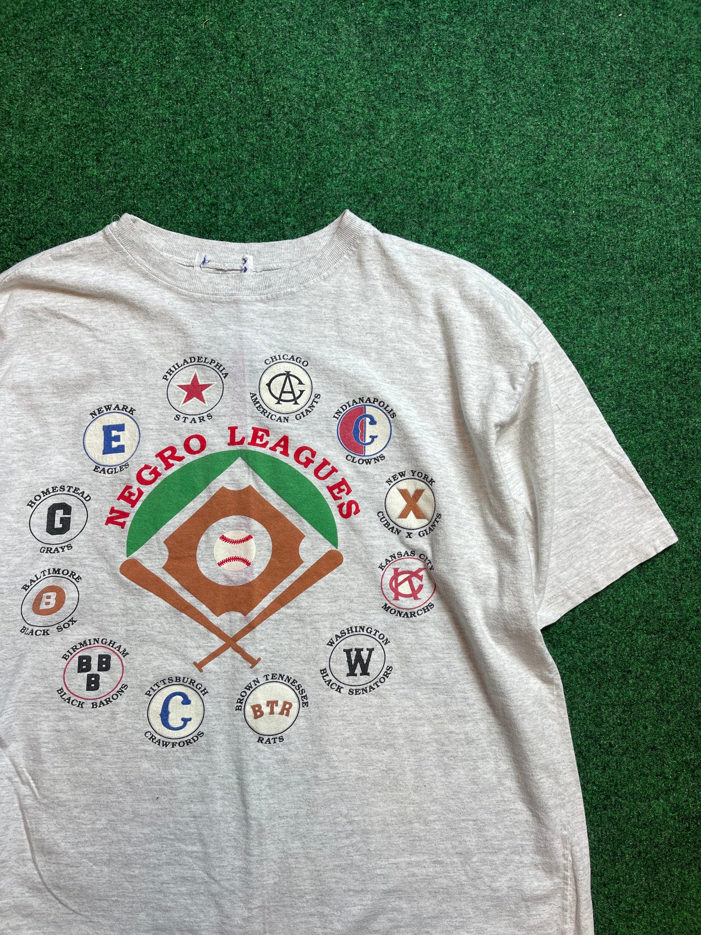 90’s Negro Leagues Team Logos Tee (XL)