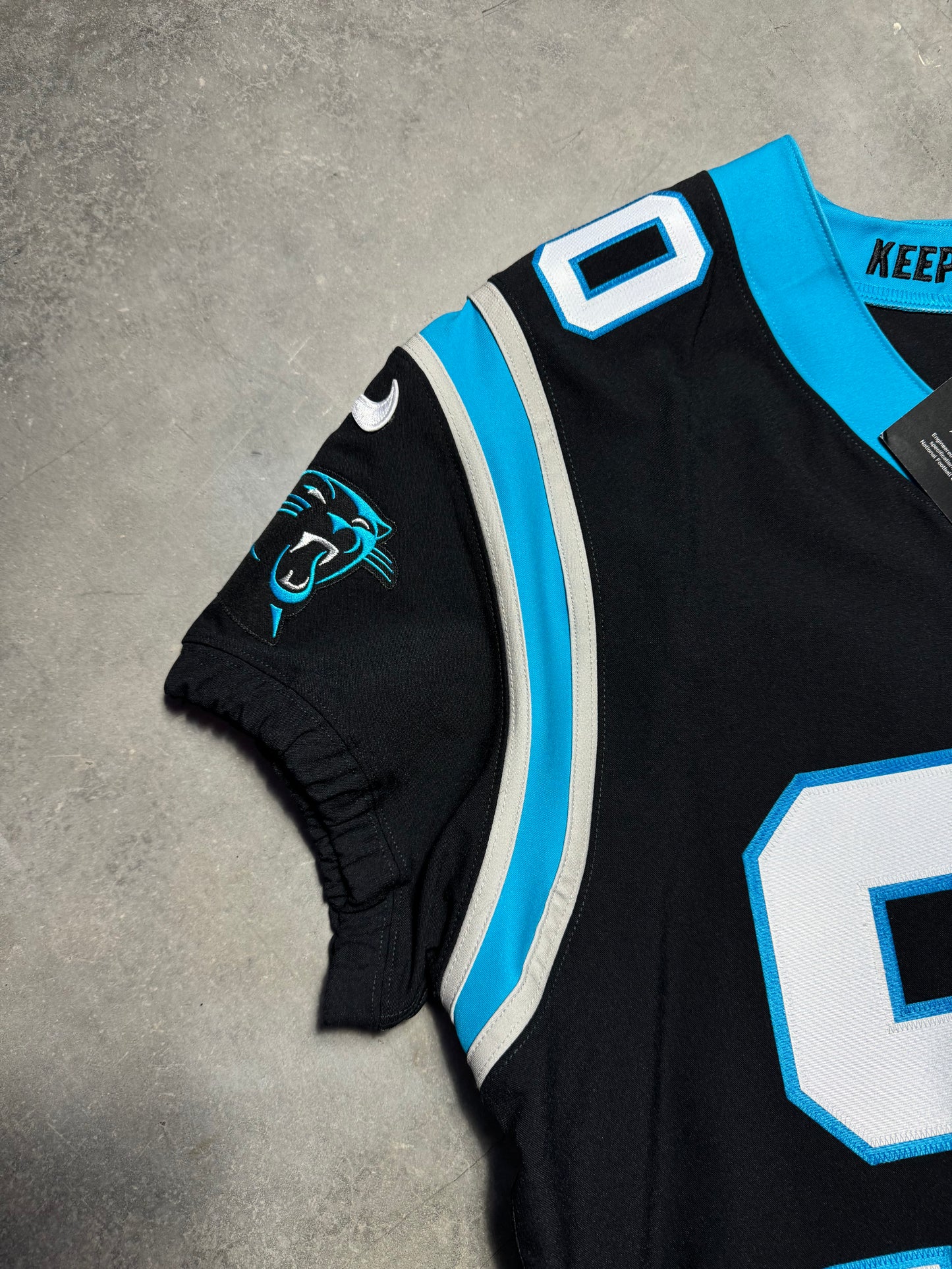 Carolina Panthers Julius Peppers Black Nike Vapor FUSE Elite On Field Authentic Stitched NFL Jersey - Deadstock (48/XL)