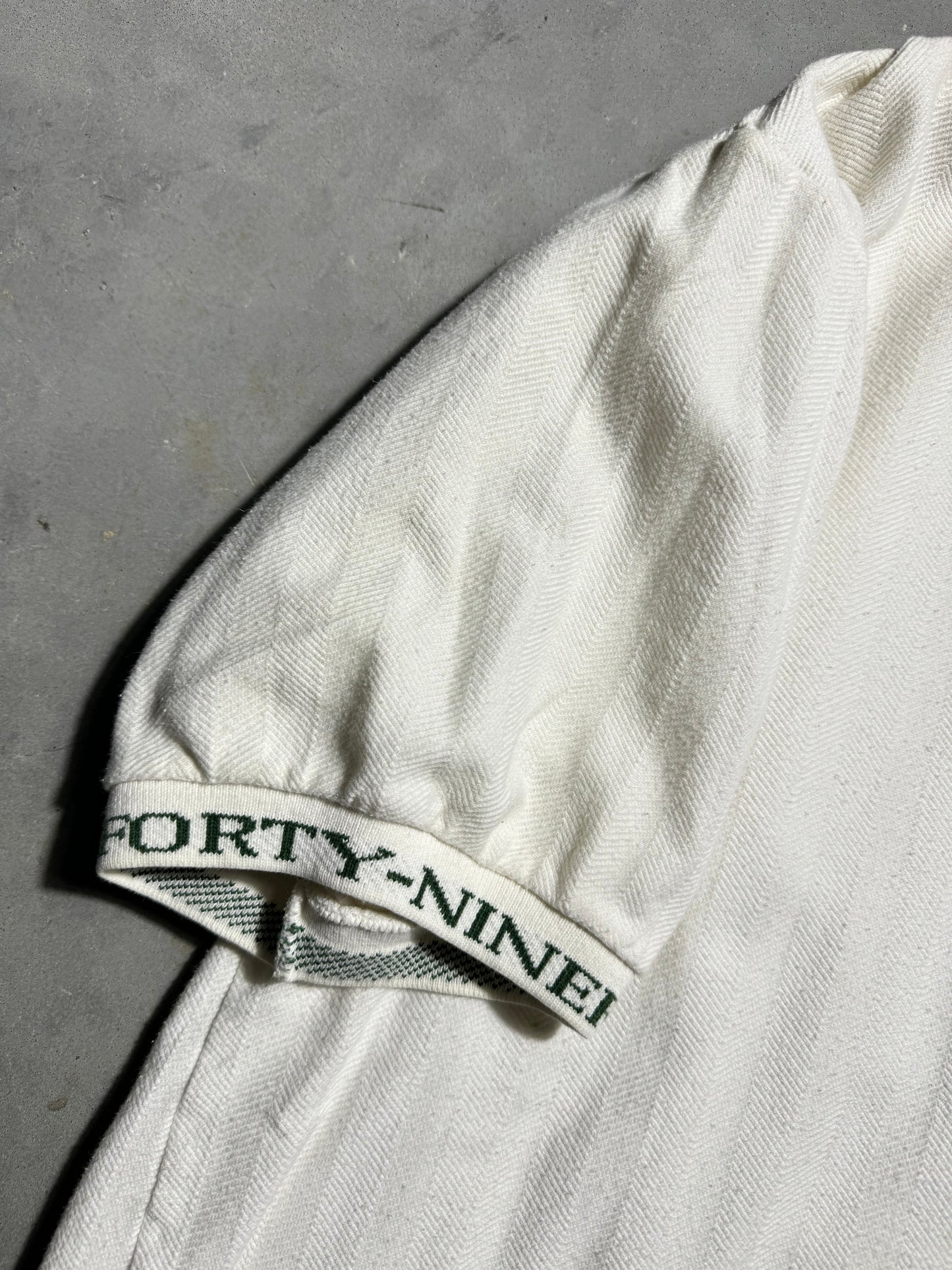 90’s UNC Charlotte 49ers Vintage Norm Logo Embroidered College Golf Polo Shirt (XL)