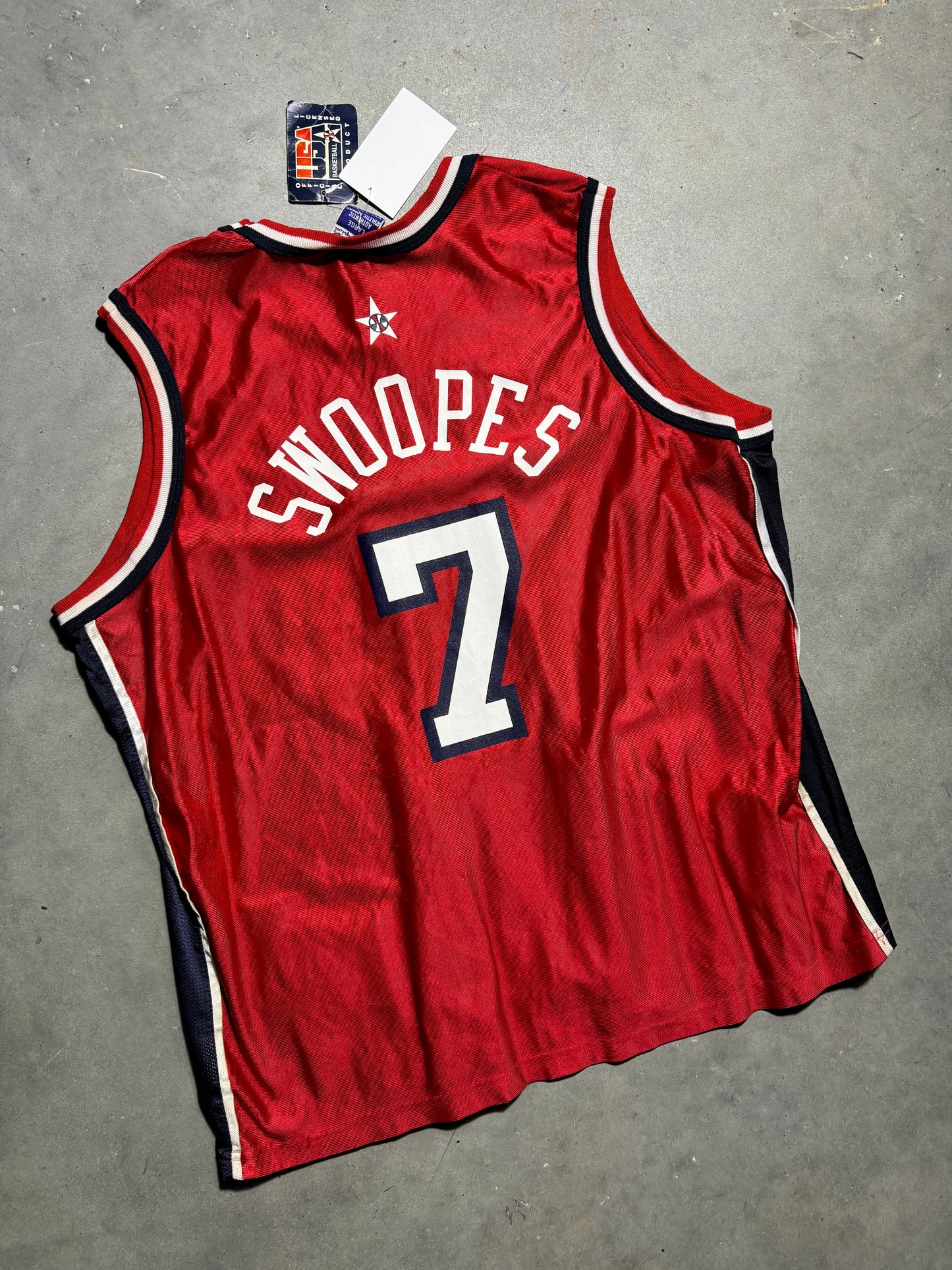 90’s Team USA Basketball Sheryl Swoopes Vintage Champion Basketball Jersey - Deadstock (44/Large)