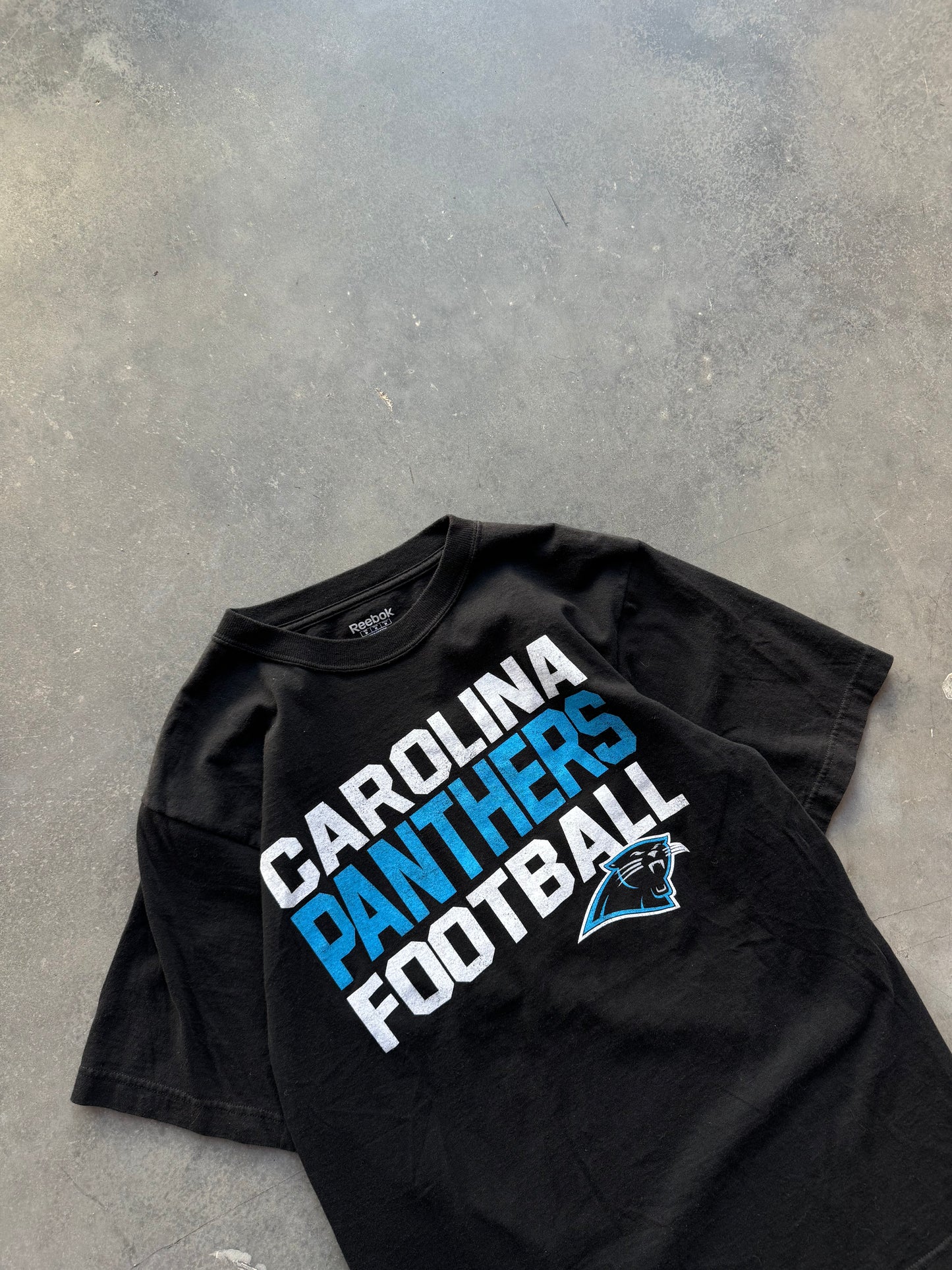 00’s Carolina Panthers Football Vintage Reebok NFL Tee (Medium)