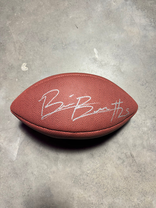2010’s Carolina Panthers Bené Benwikere Signed Wilson Football