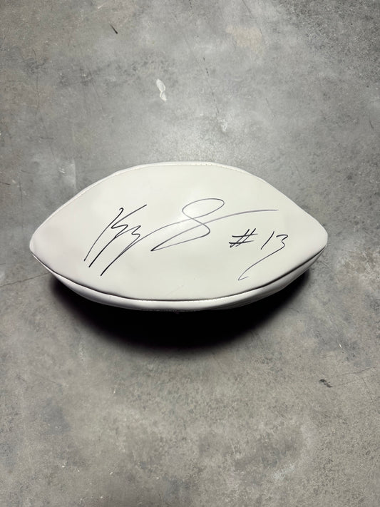 2010’s Carolina Panthers Kelvin Benjamin Signed Wilson NFL Football